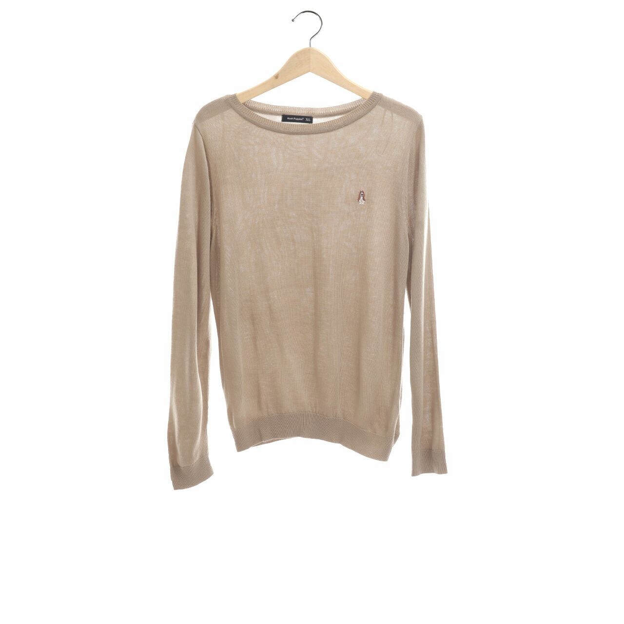 Hush Puppies Khaki Knit Sweater