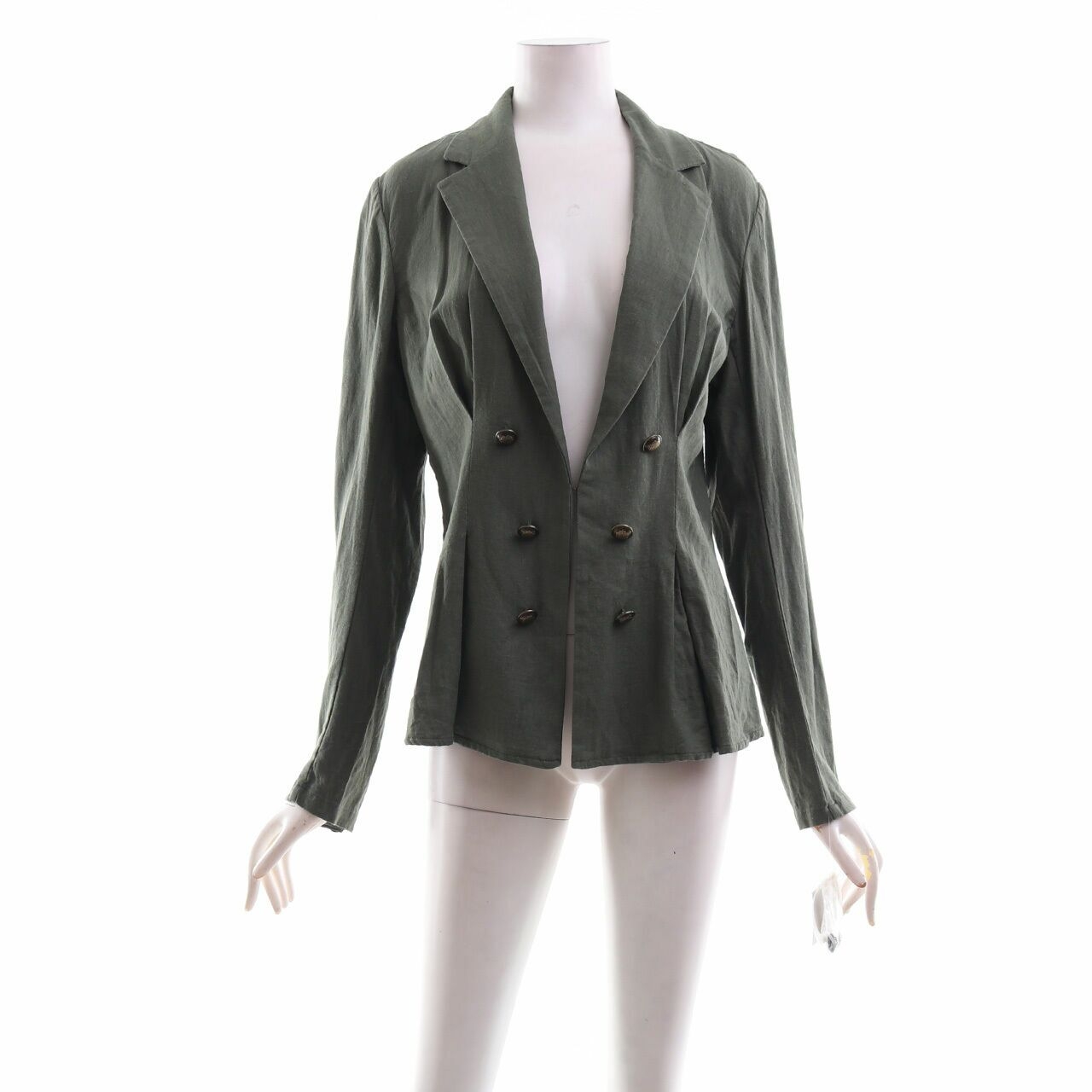 Free People Olive Blazer