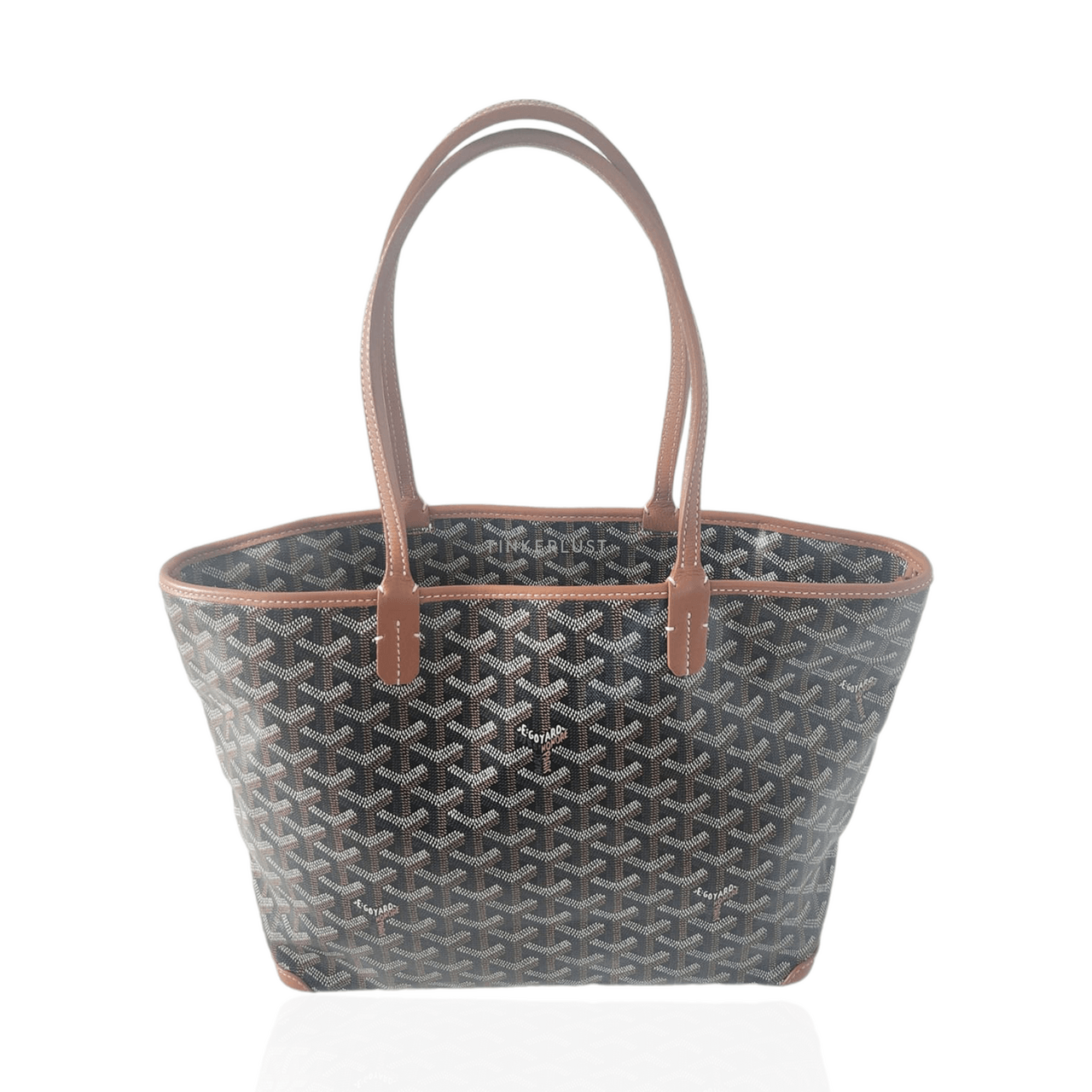 Goyard Artois Tan & Black Tote Bag