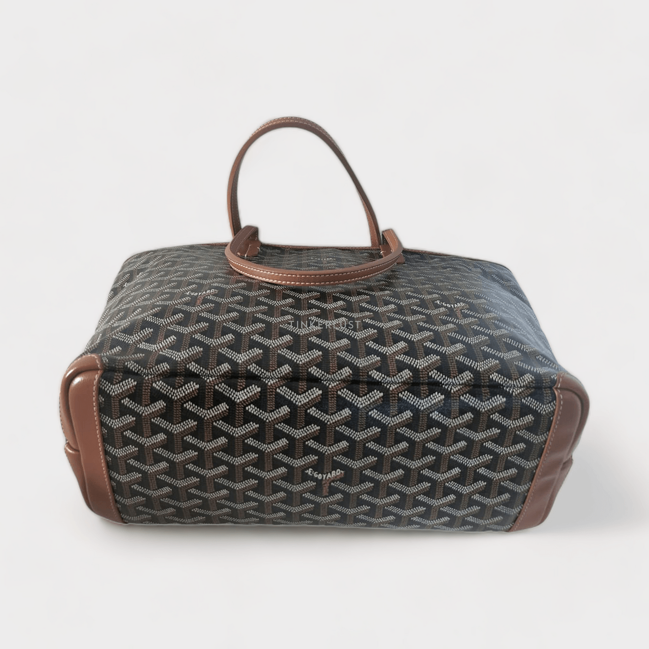 Goyard Artois Tan & Black Tote Bag