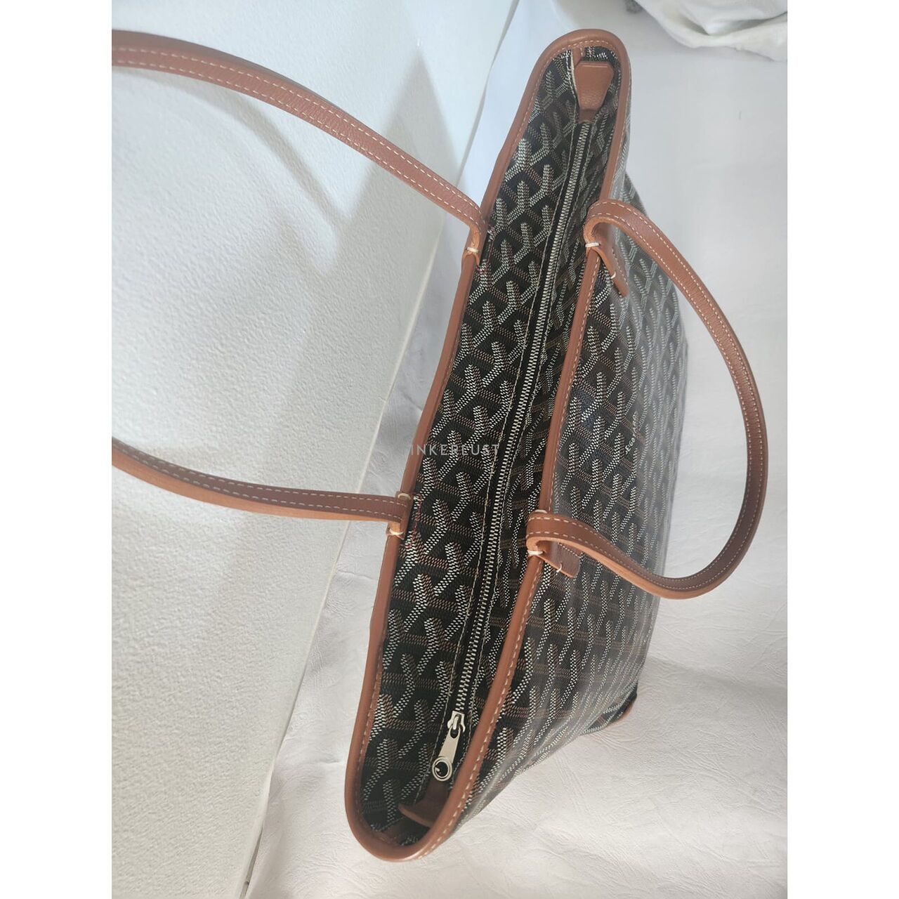 Goyard Artois Tan & Black Tote Bag