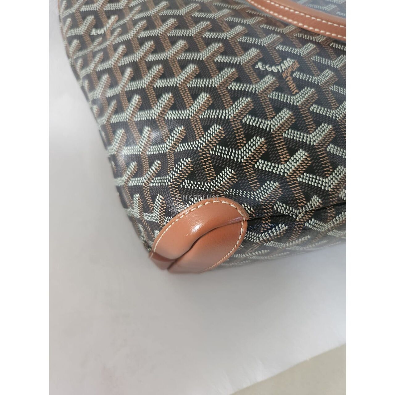 Goyard Artois Tan & Black Tote Bag