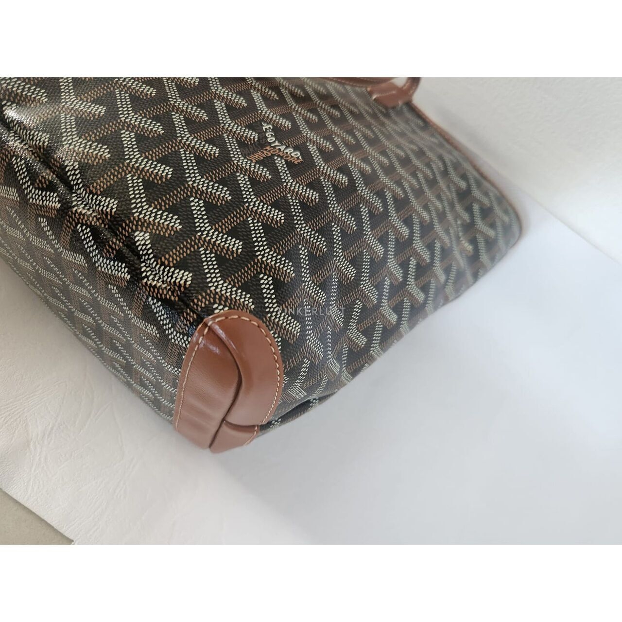 Goyard Artois Tan & Black Tote Bag