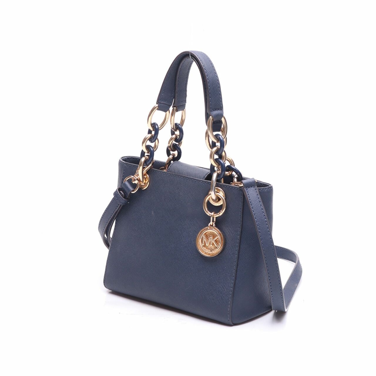 Michael Kors Cynthia Navy Mini Satchel Bag