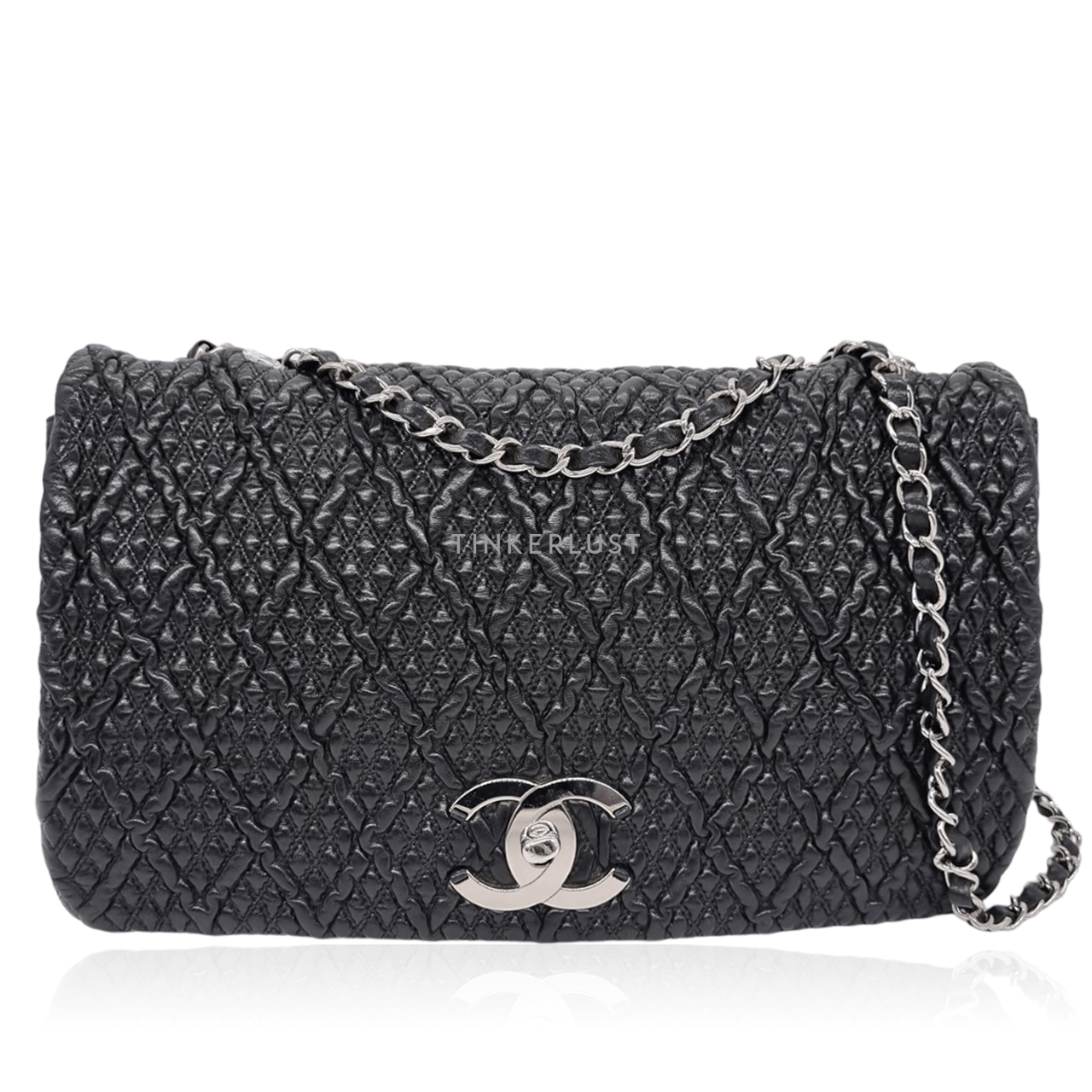 Chanel CC Quilted Black #13 Flap Shoulder Bag