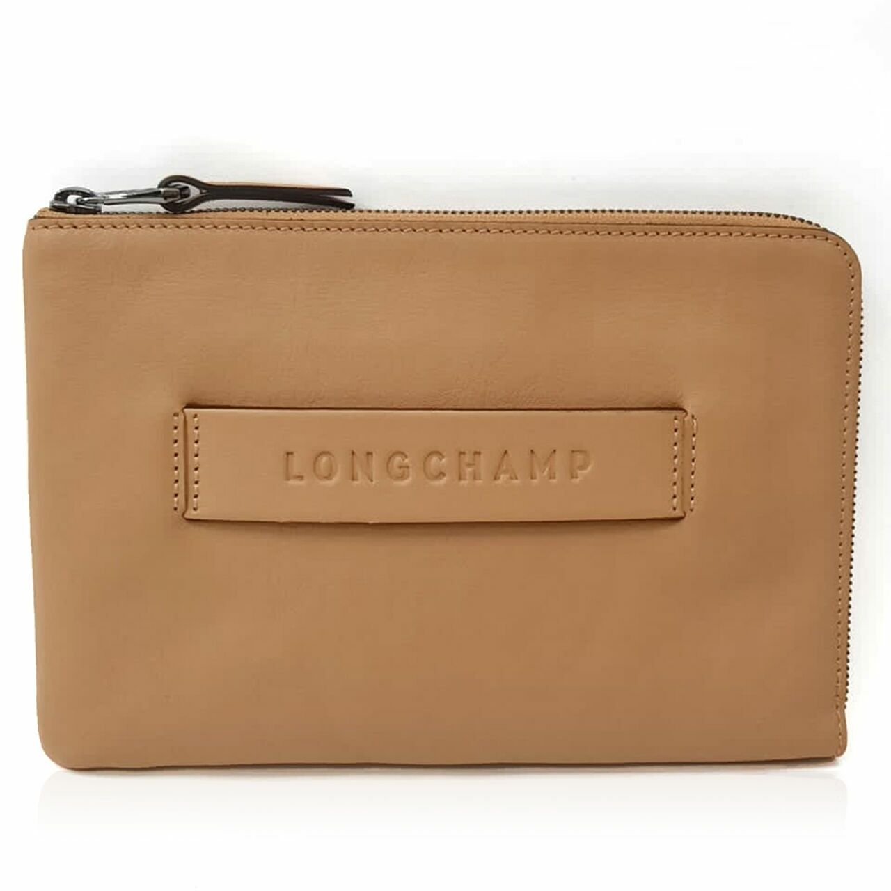 Longchamp 3D Leather Cumin Wallet