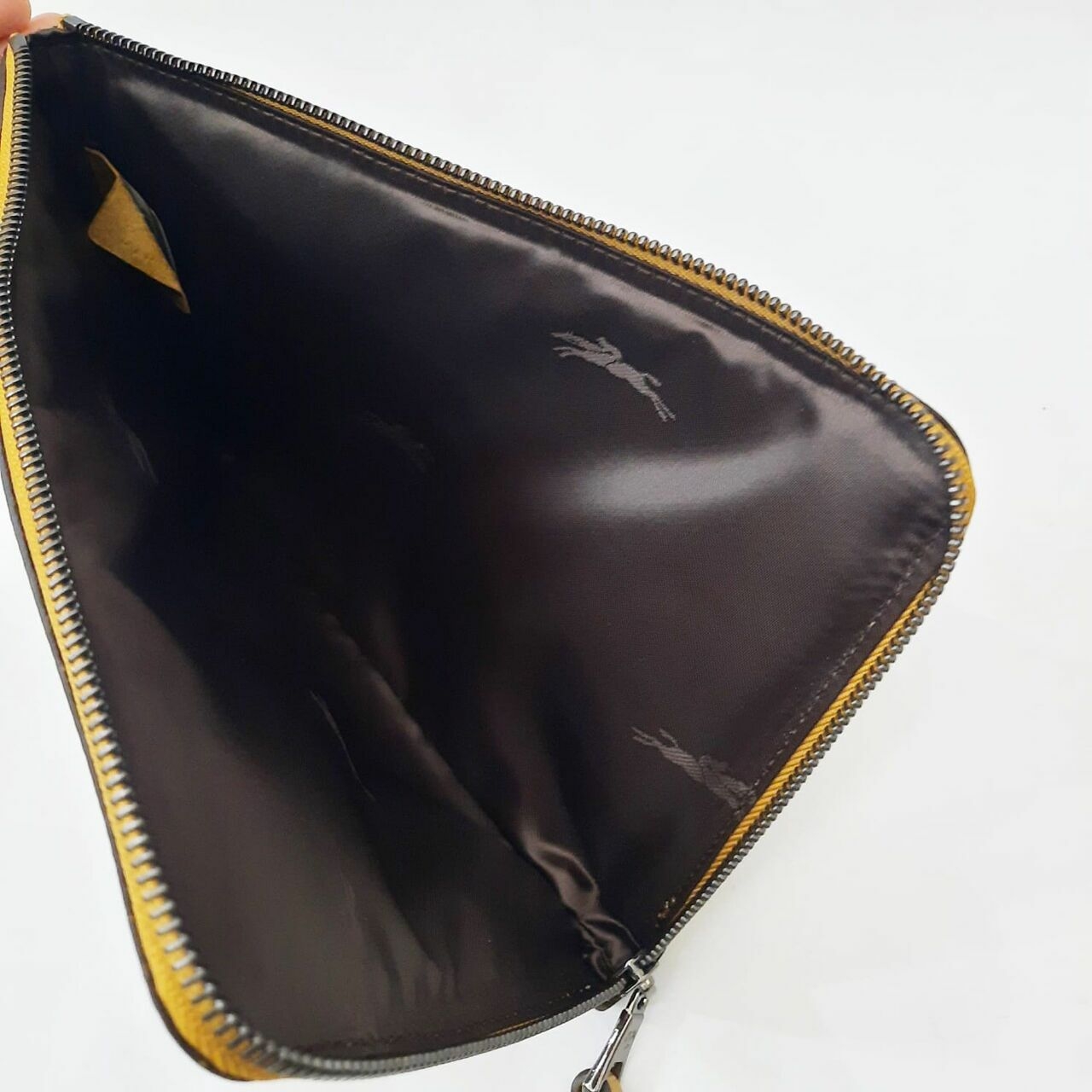 Longchamp 3D Leather Cumin Wallet