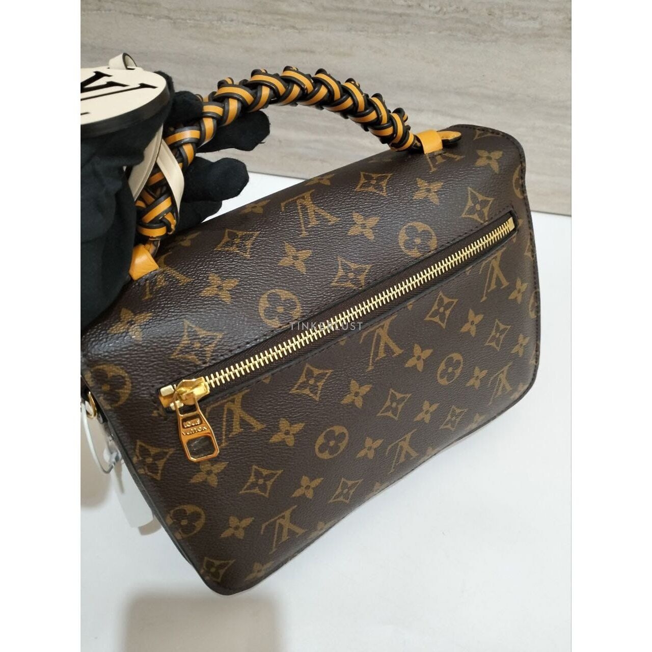 Louis Vuitton Metis Monogram Braided Top Handle 2019 Satchel Bag