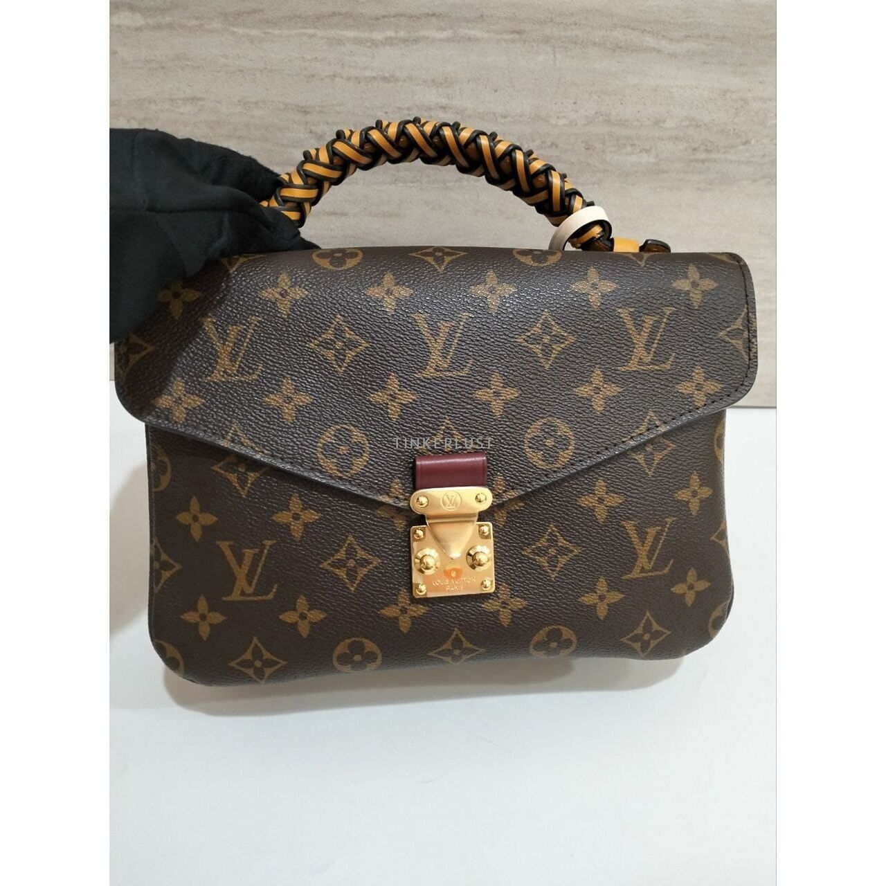 Louis Vuitton Metis Monogram Braided Top Handle 2019 Satchel Bag