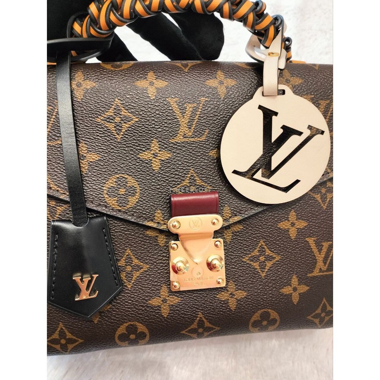 Louis Vuitton Metis Monogram Braided Top Handle 2019 Satchel Bag