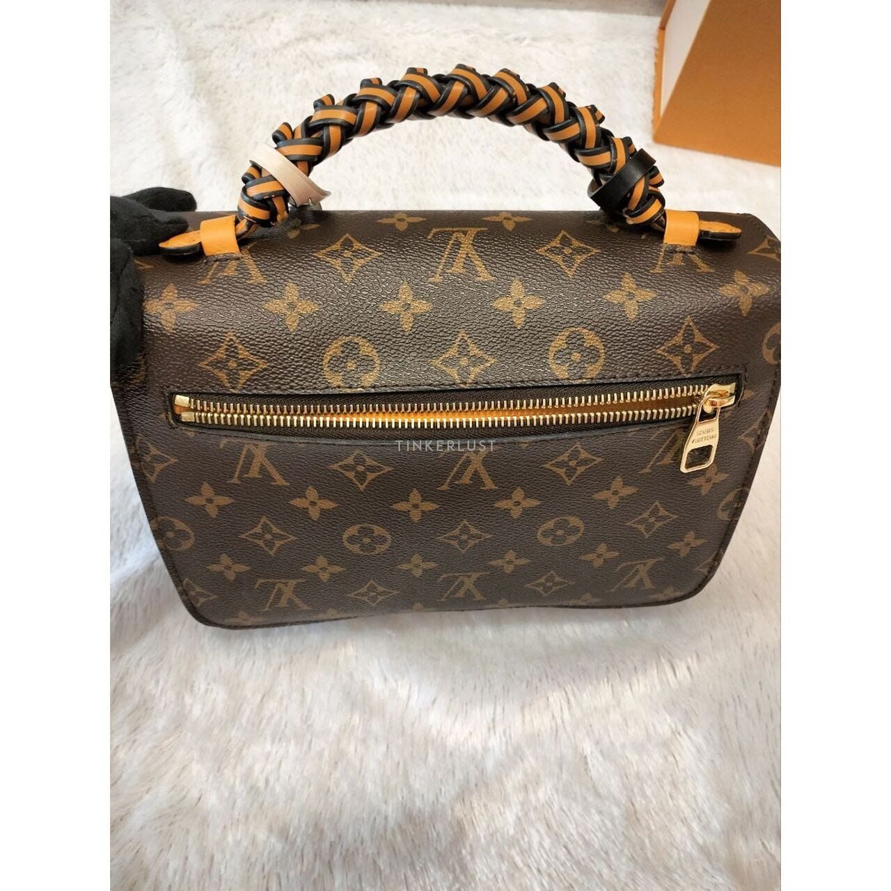 Louis Vuitton Metis Monogram Braided Top Handle 2019 Satchel Bag