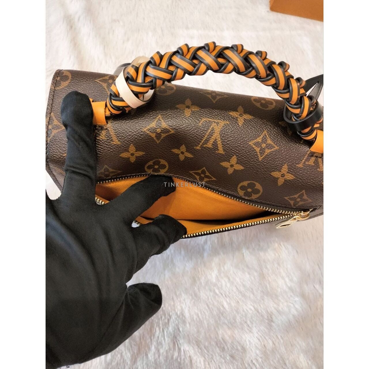 Louis Vuitton Metis Monogram Braided Top Handle 2019 Satchel Bag