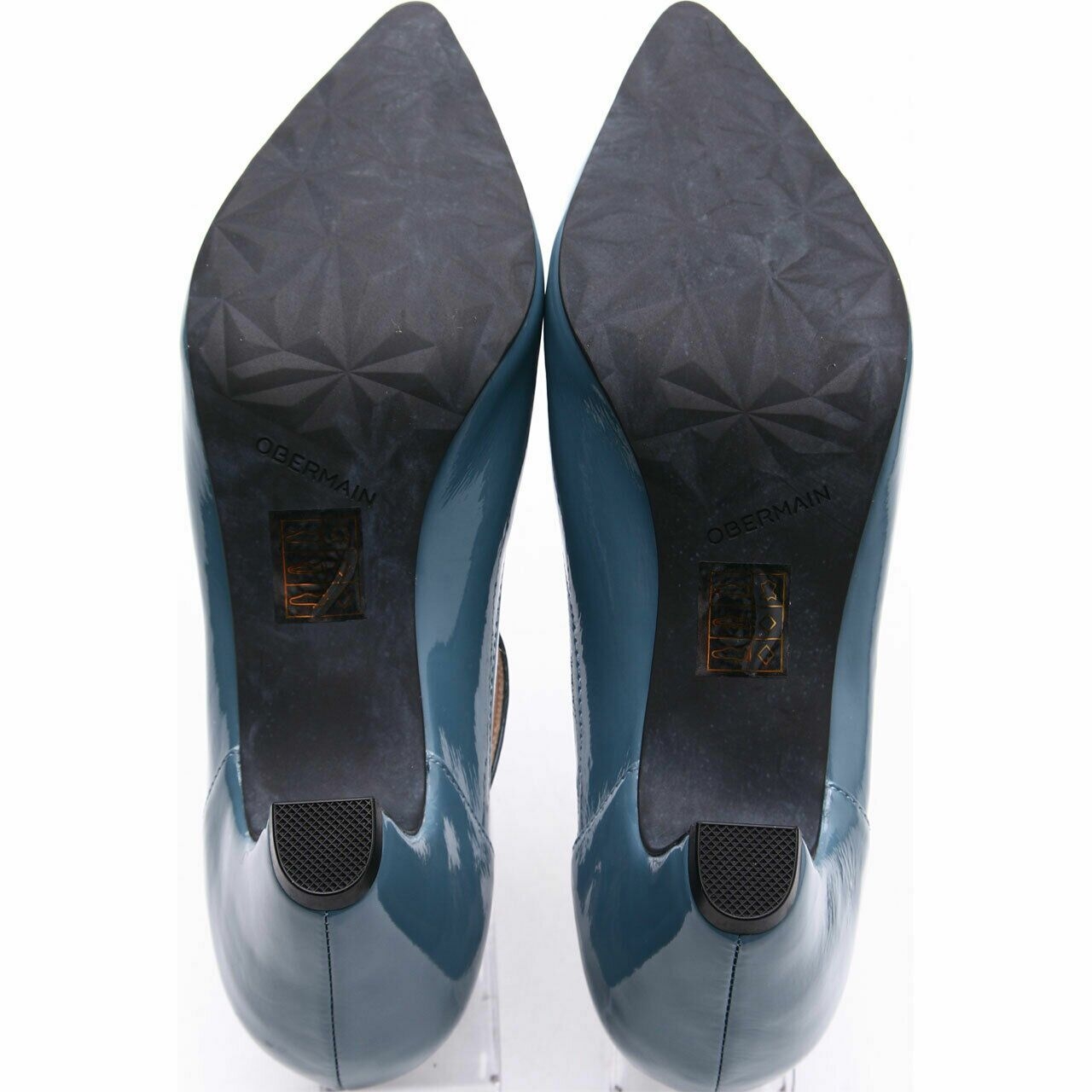 Obermain Blue Alexane Pavlina Backstrap Heels