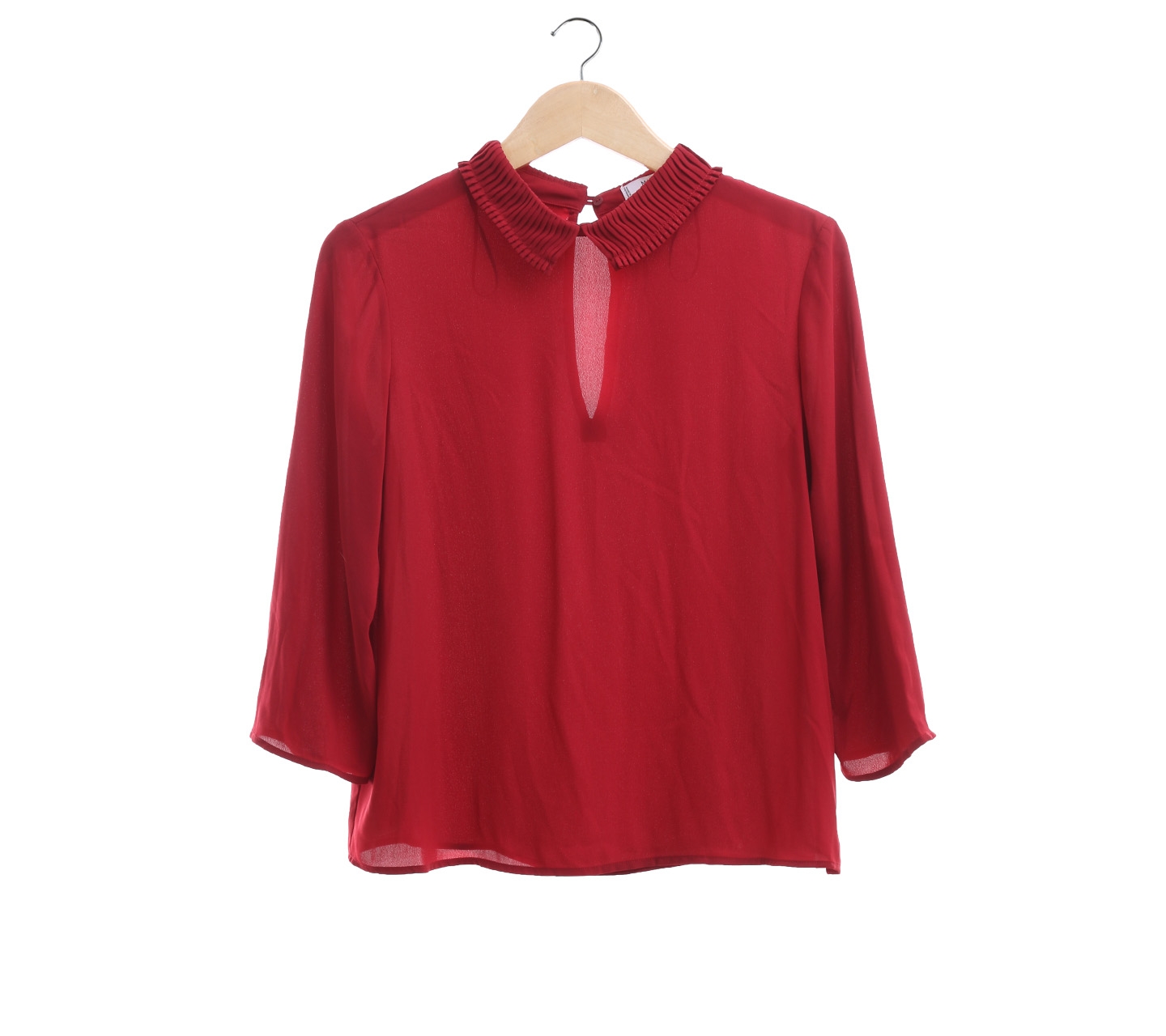 Mango Red Blouse