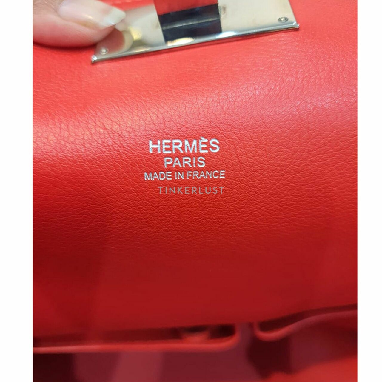 Hermes Toolbox 26 Capucine #R PHW Satchel