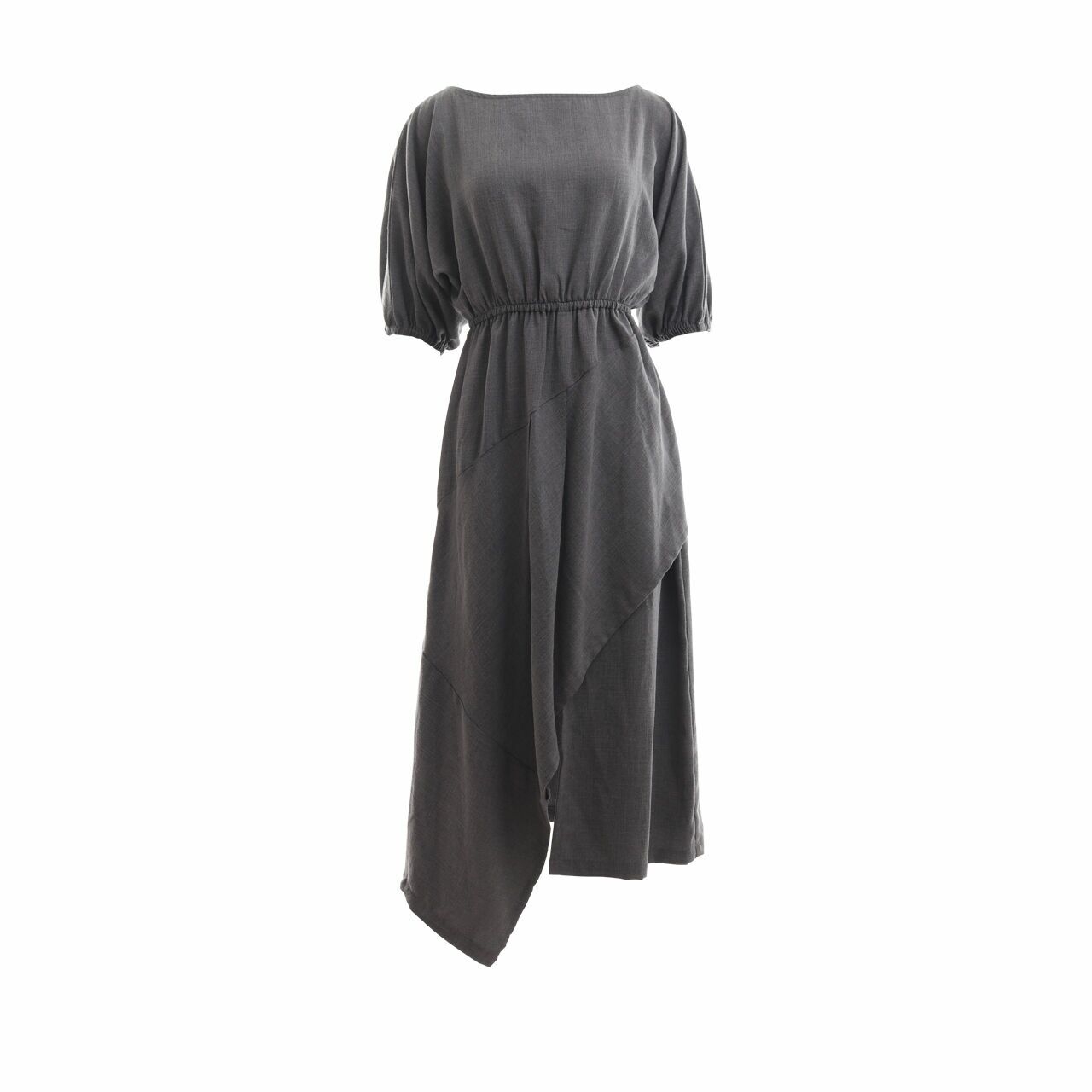 ATS The Label Grey Midi Dress