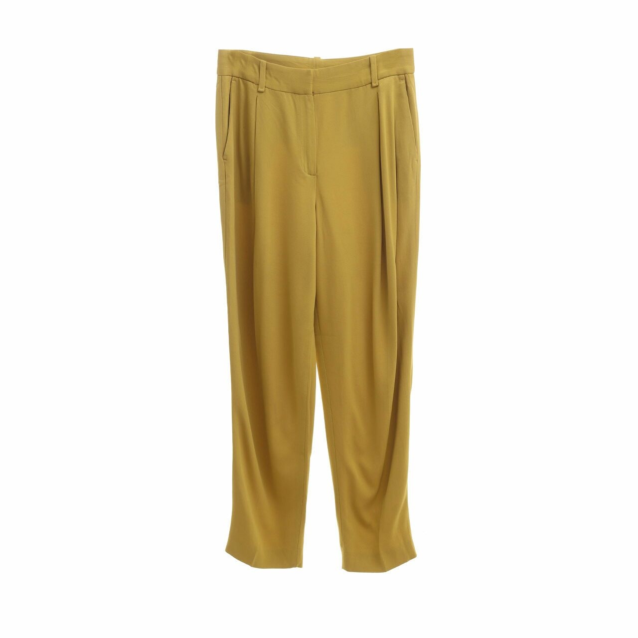 Massimo Dutti Lime Long Pants