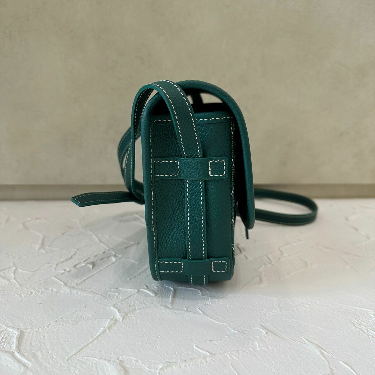 Goyard Belvedere PM Green Sling Bag