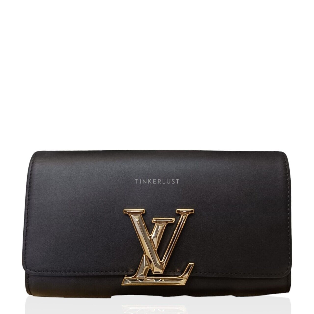 Louis Vuitton  Pochette Louise Lock Black 2016 Clutch