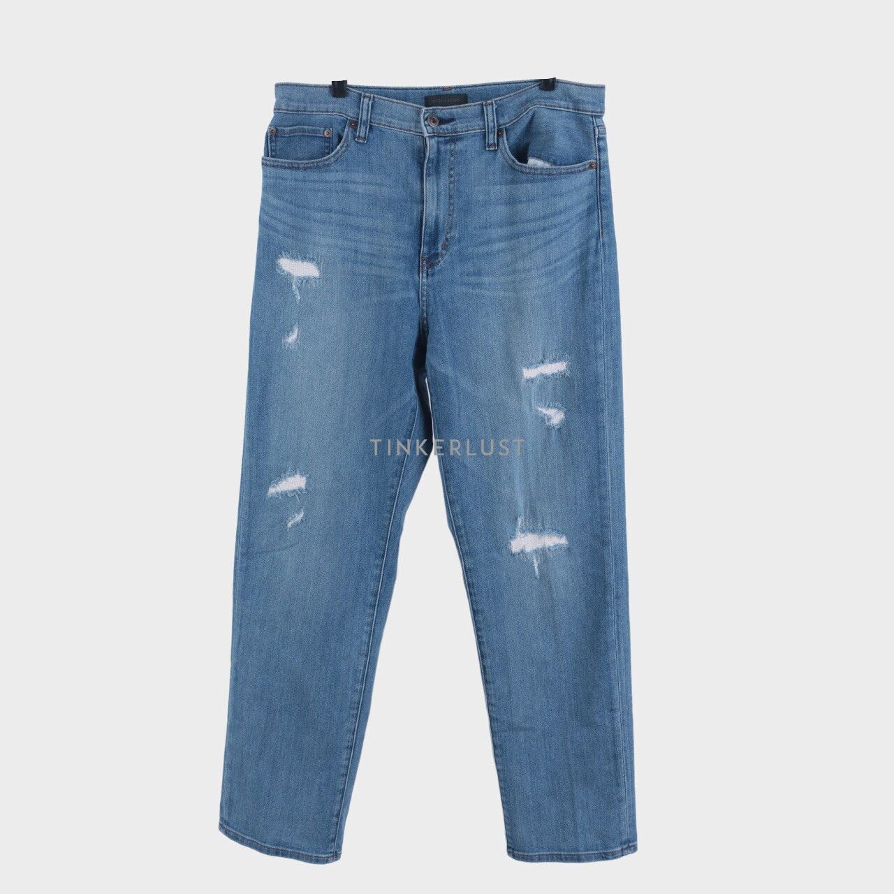 UNIQLO Blue Ripped Jeans Long Pants