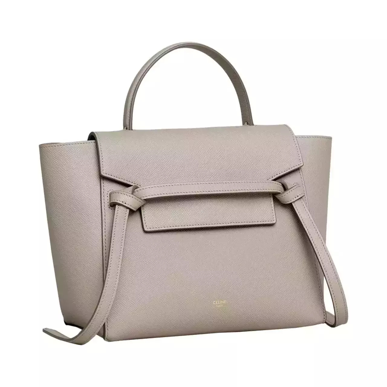 Celine Micro Belt Bag Light Taupe Grained