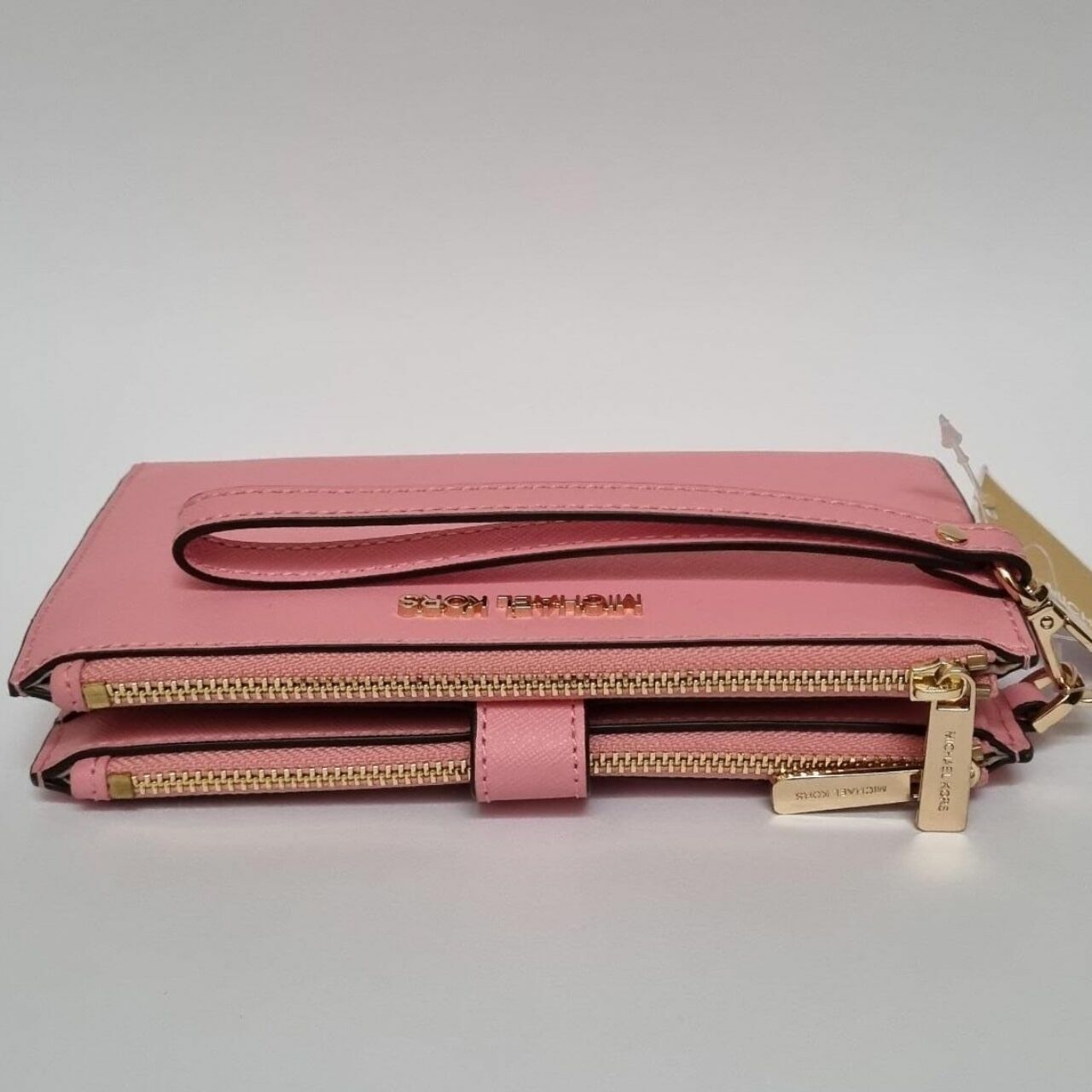 Michael Kors Jet Set Travel Double Zip Wristlet Wallet 