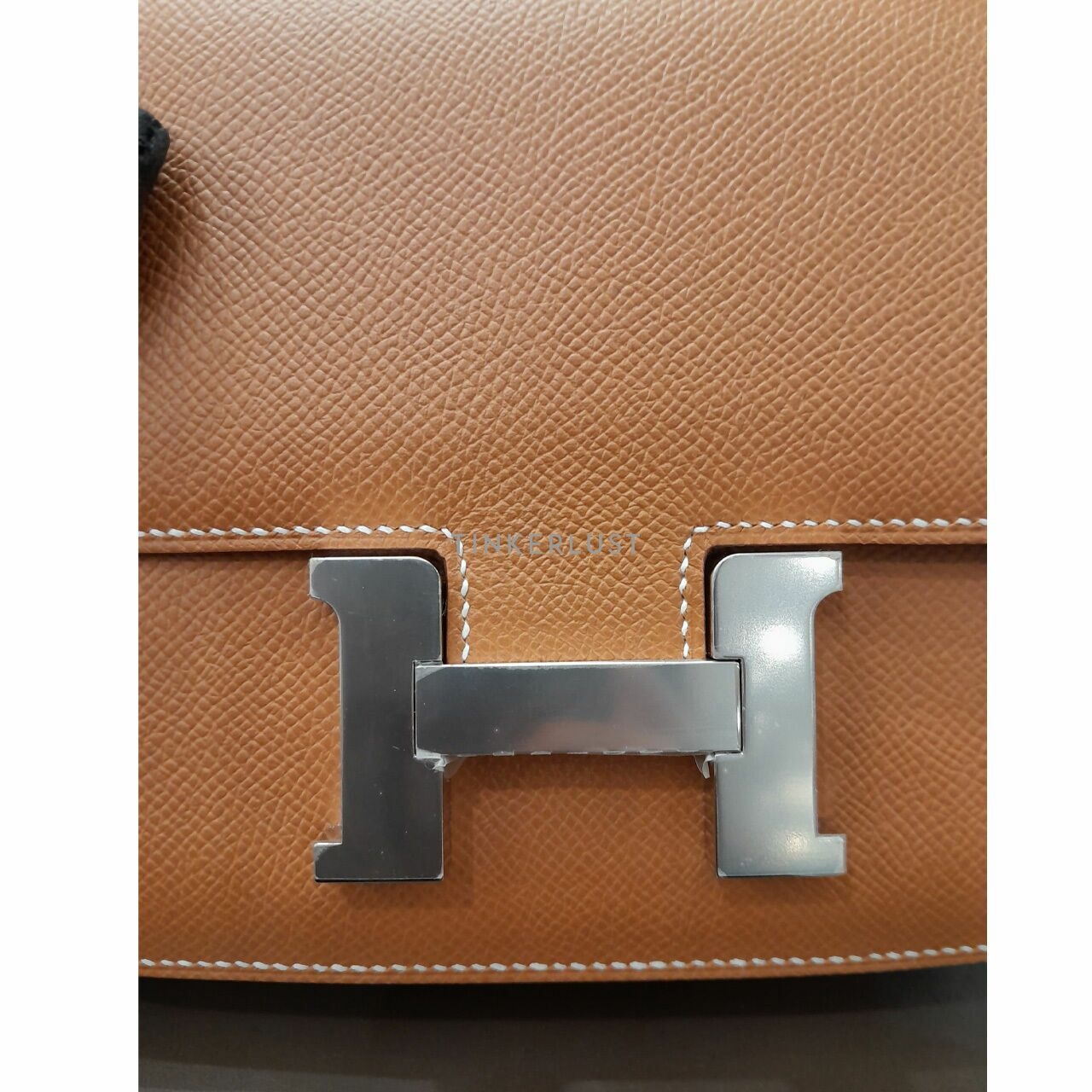 Hermes Constance 18 Gold Epsom PHW U Shoulder Bag