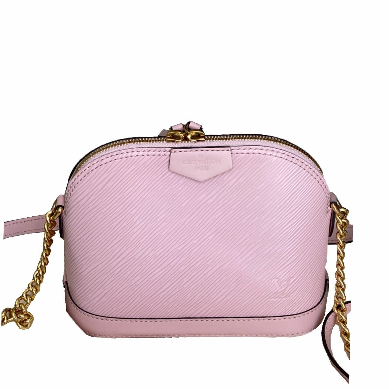 Louis Vuitton Epi Alma Mini Chain Pink