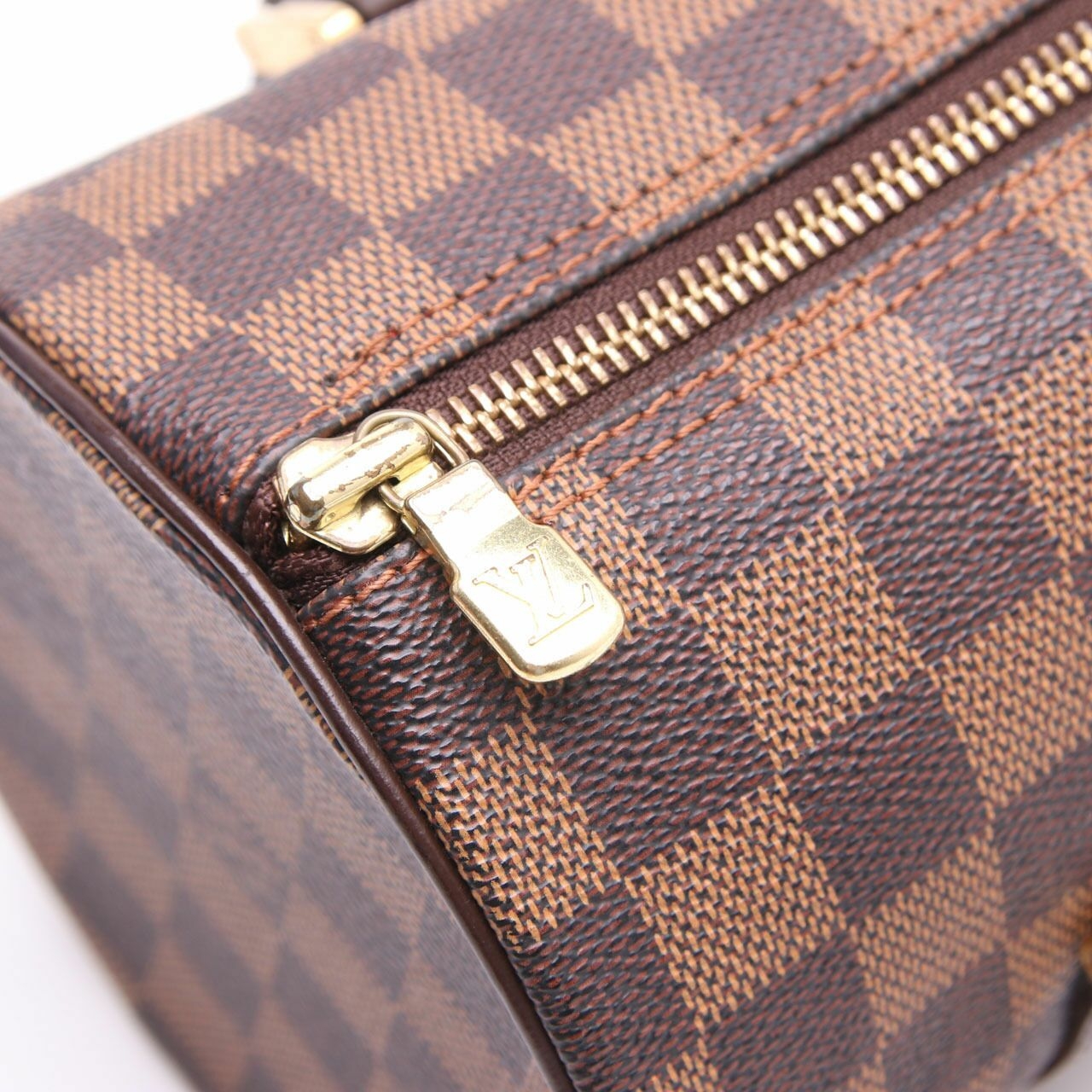 Louis Vuitton Brown Papillon Damier Ebene 26 Hand Bag