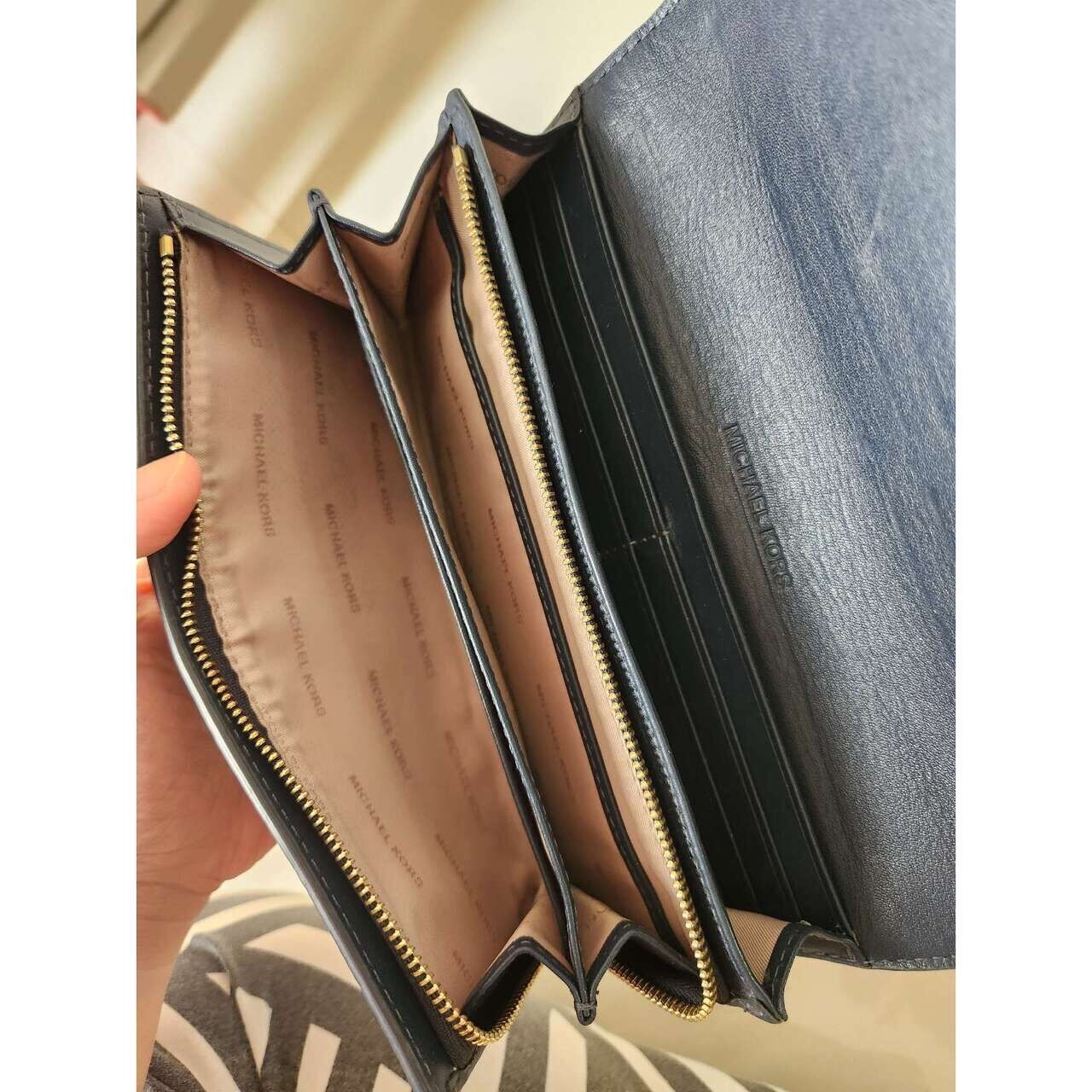 Michael Kors Navy Wallet