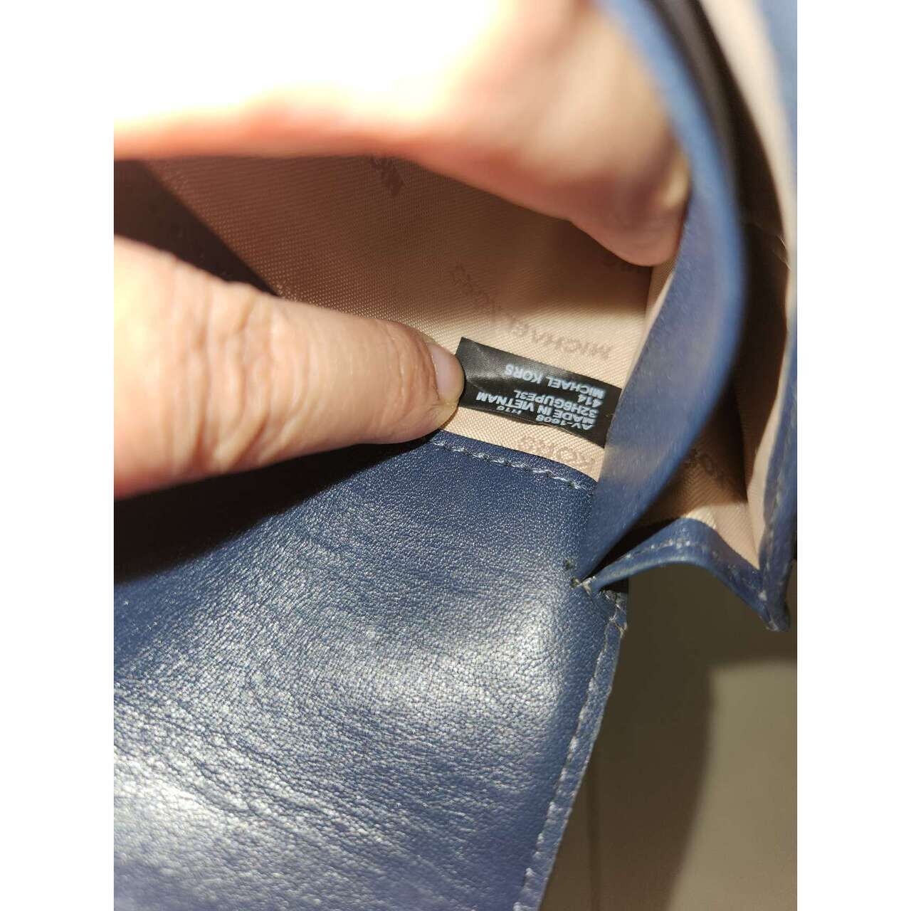 Michael Kors Navy Wallet