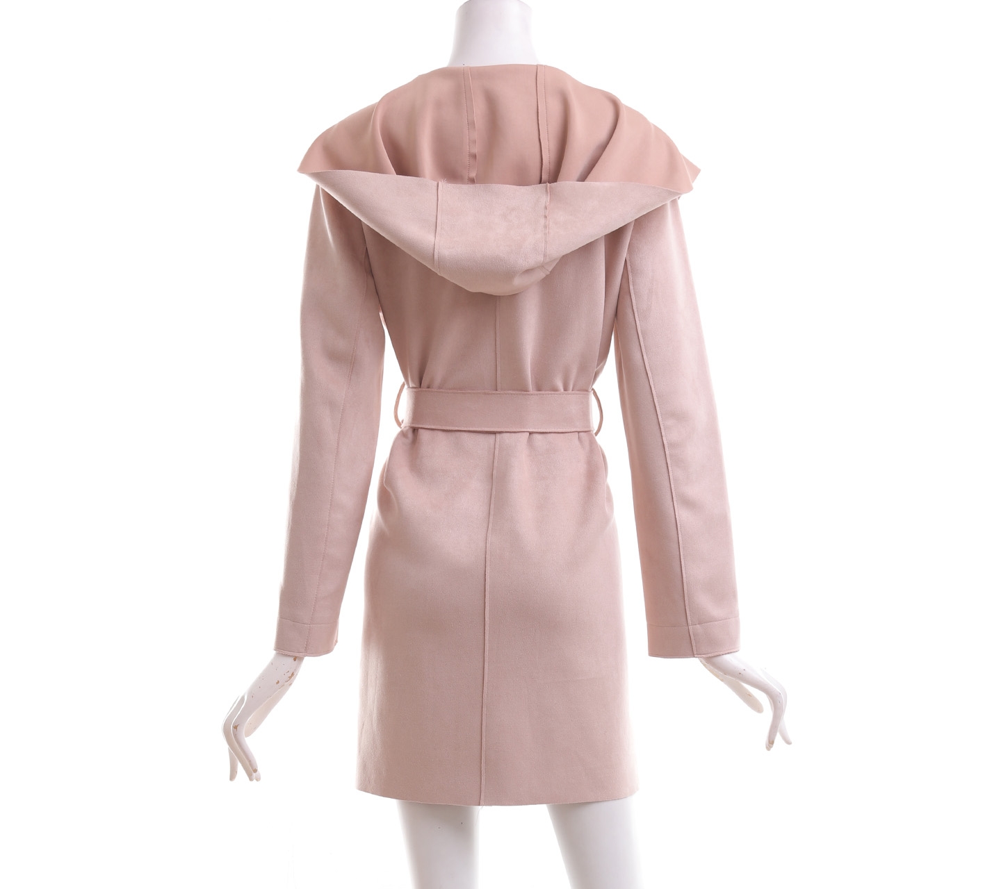 Zara Dusty Pink Hoodie Outerwear