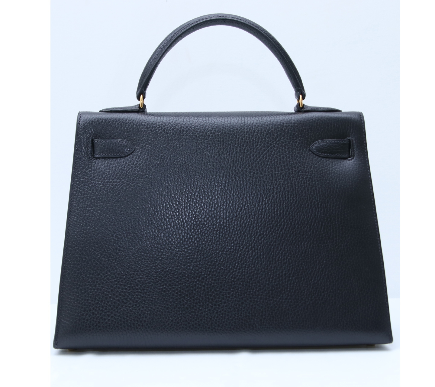 Hermes Black Kelly 32 Handbag