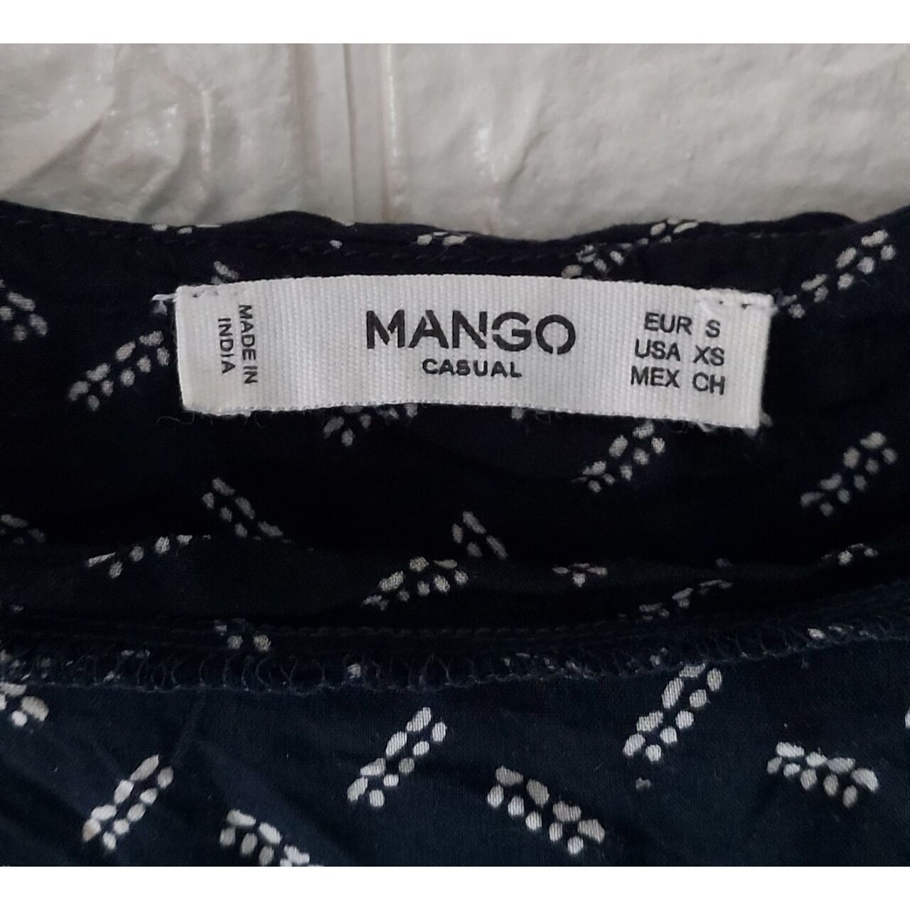 Mango Black Sleeveless