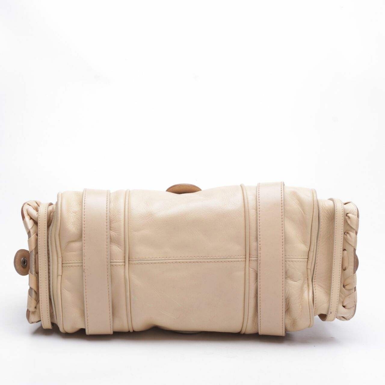 Chloe Medium Silverado Beige Calfskin Shoulder Bag