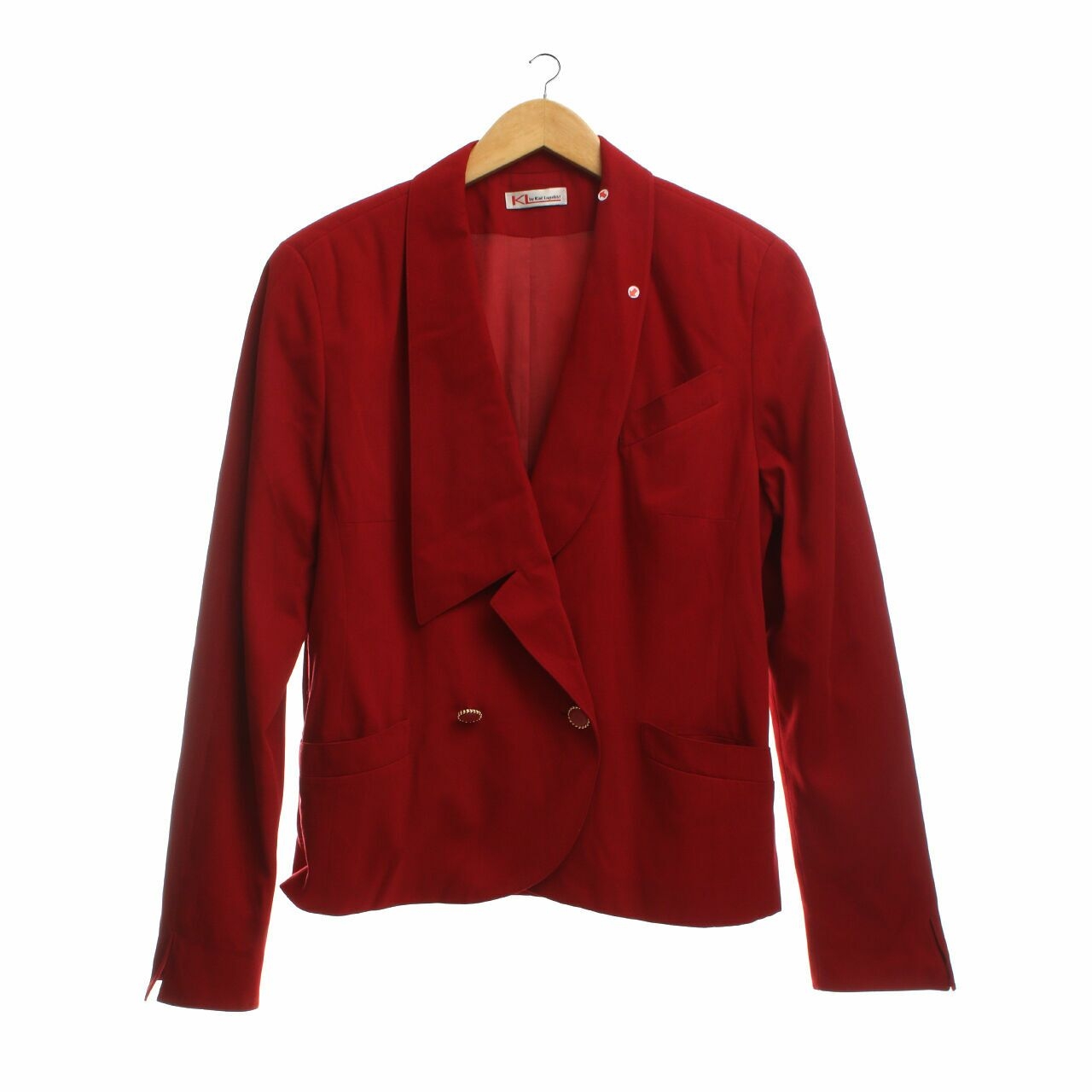 KL by Karl Lagerfeld Red Blazer