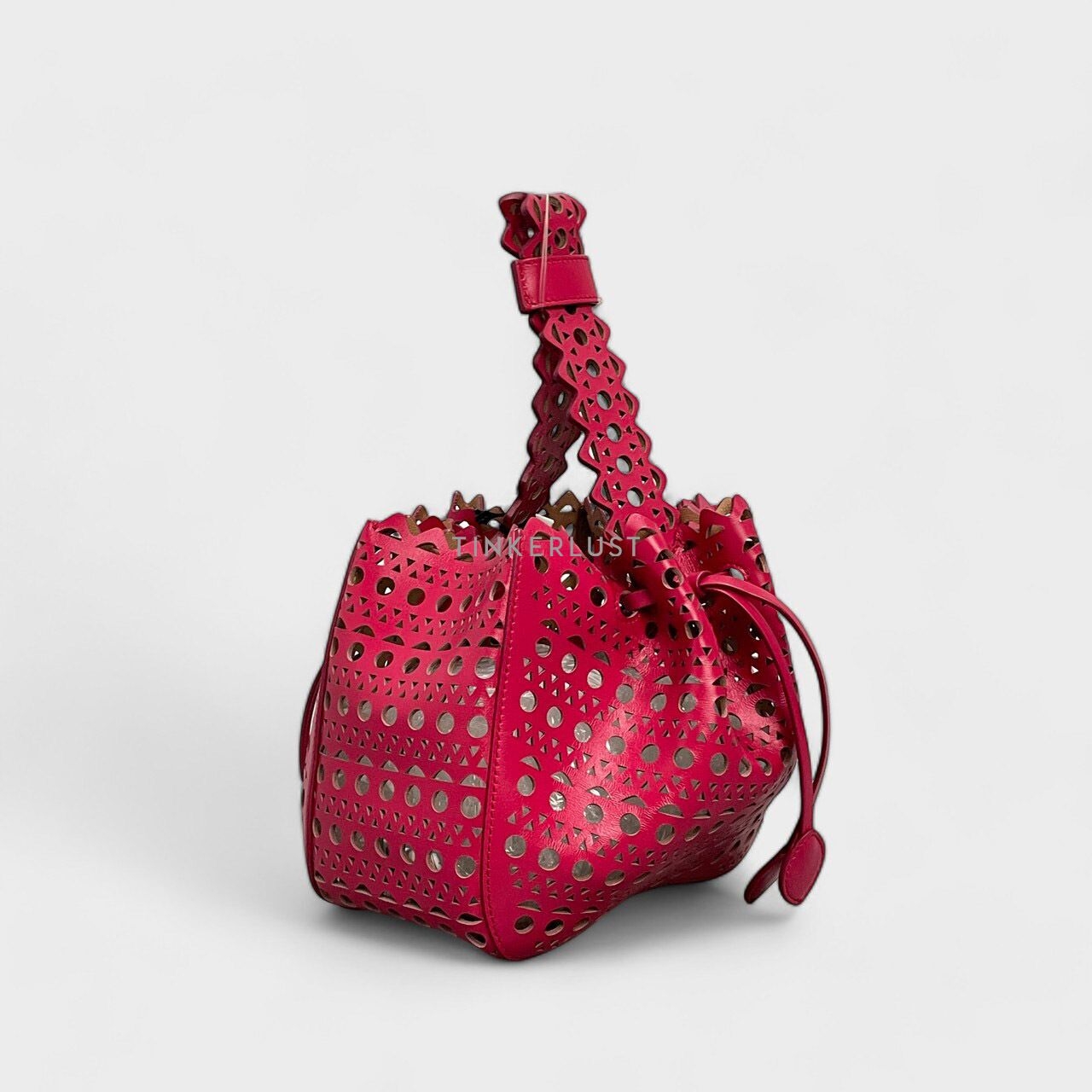 Alaia Rose Marie Framboise Bijoux Handbag