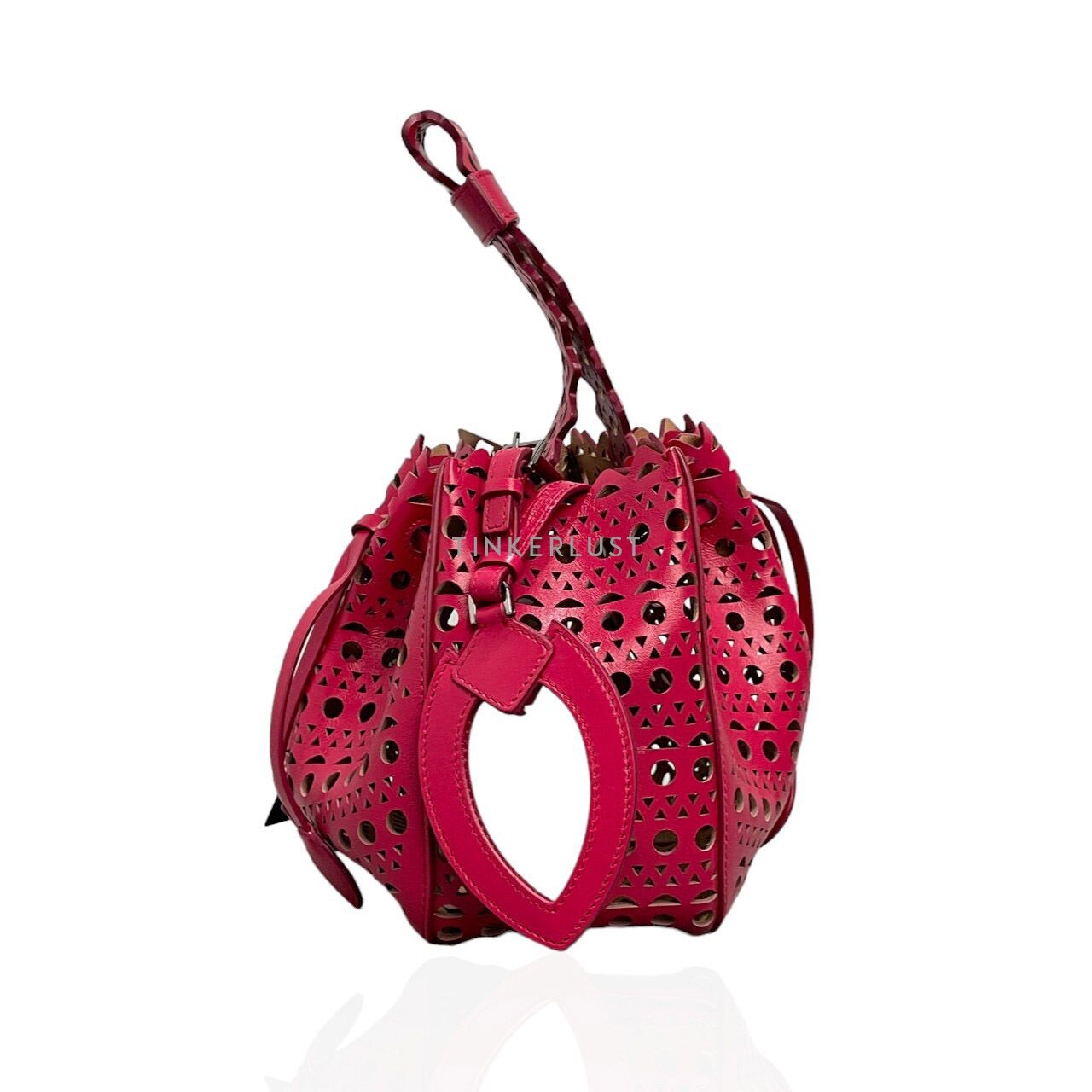 Alaia Rose Marie Framboise Bijoux Handbag