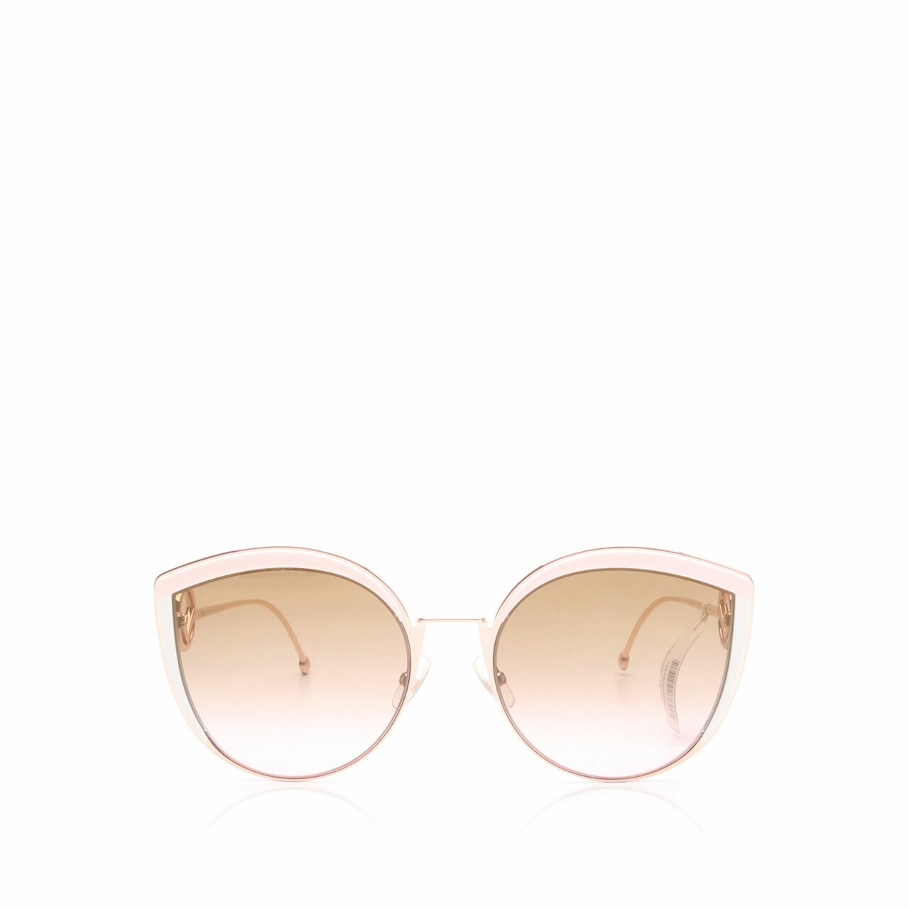 Fendi Pink/Rose Gold Cateye Sunglass