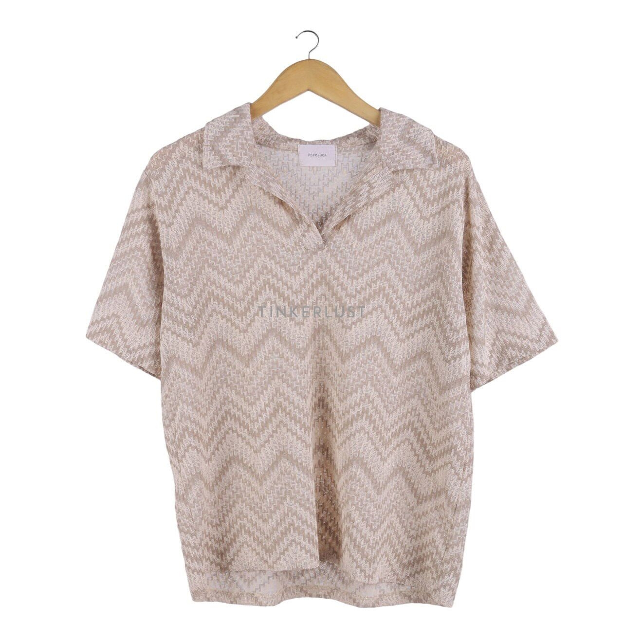 Popoluca Beige Blouse