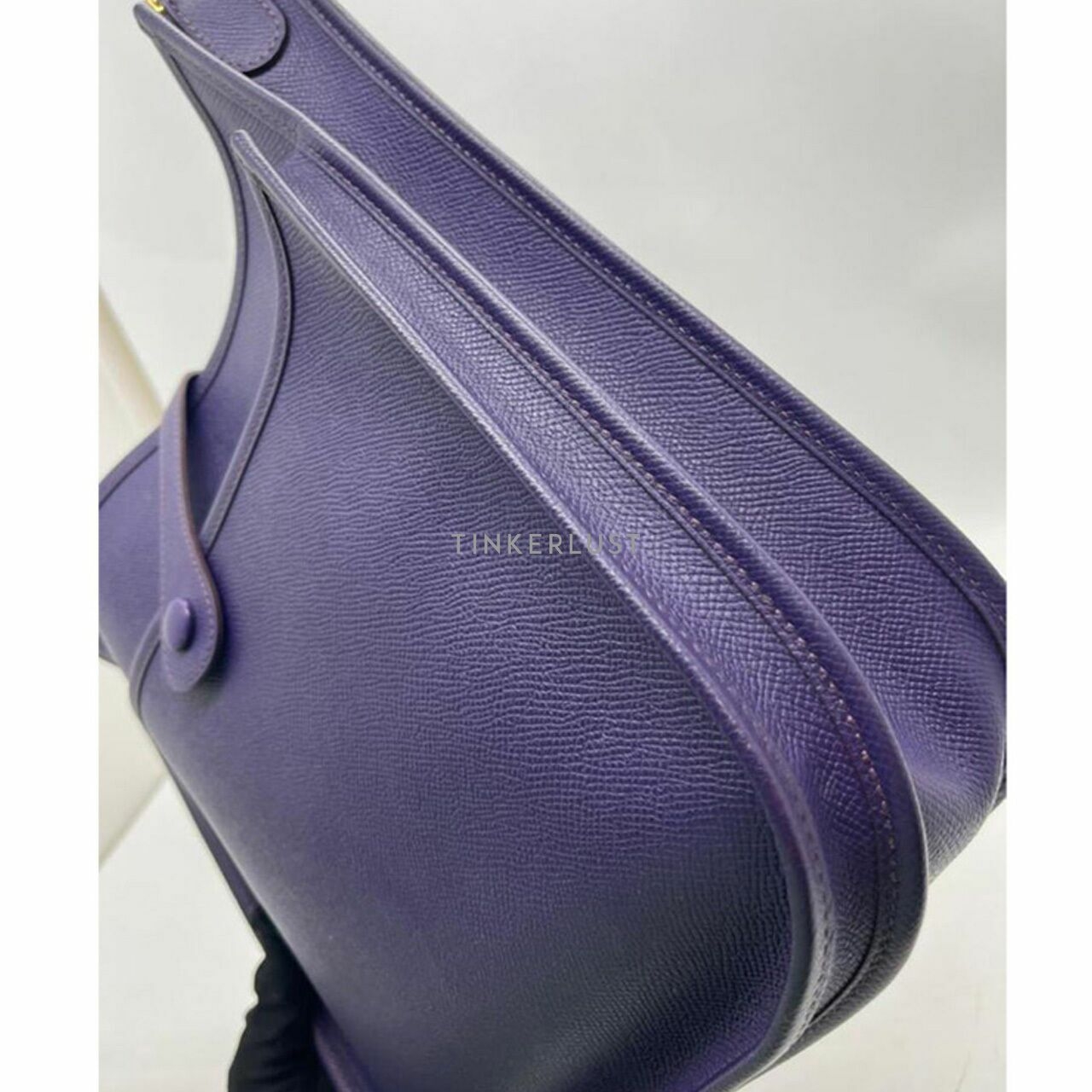 Hermes Evelyne PM Iris Epsom GHW #T Shoulder Bag