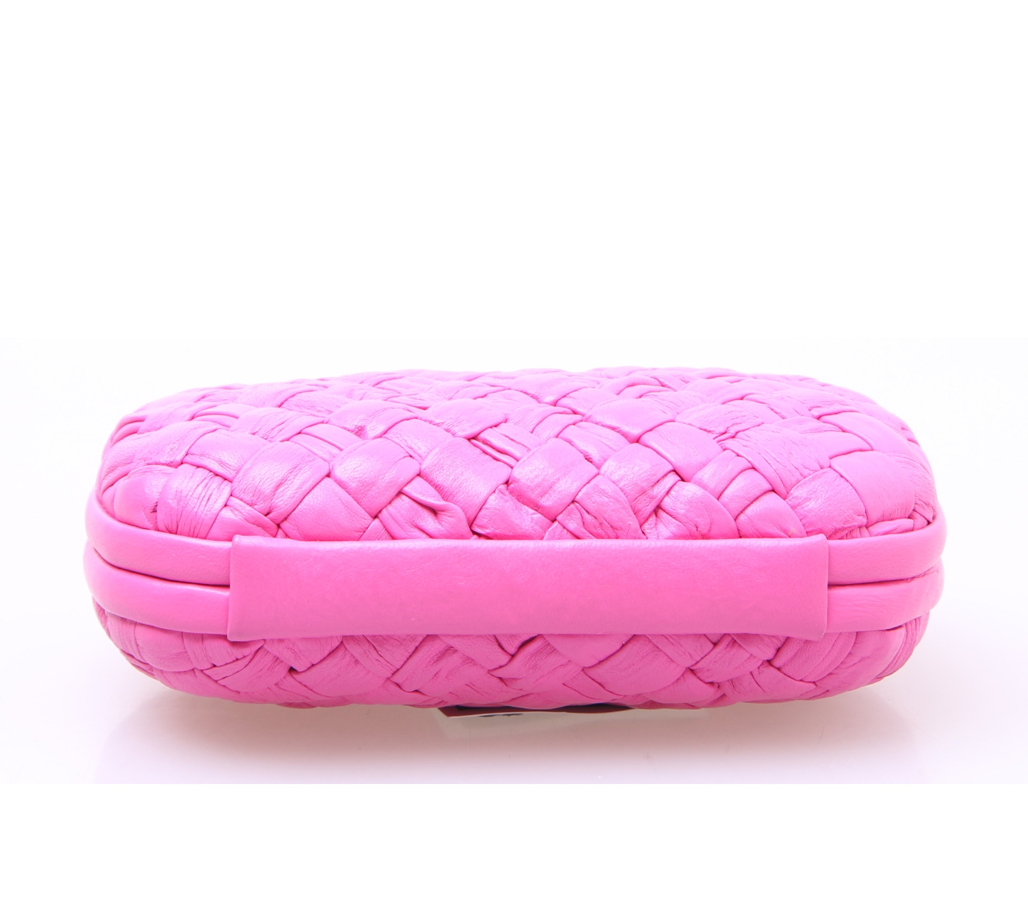 Bottega Veneta Pink Clutch