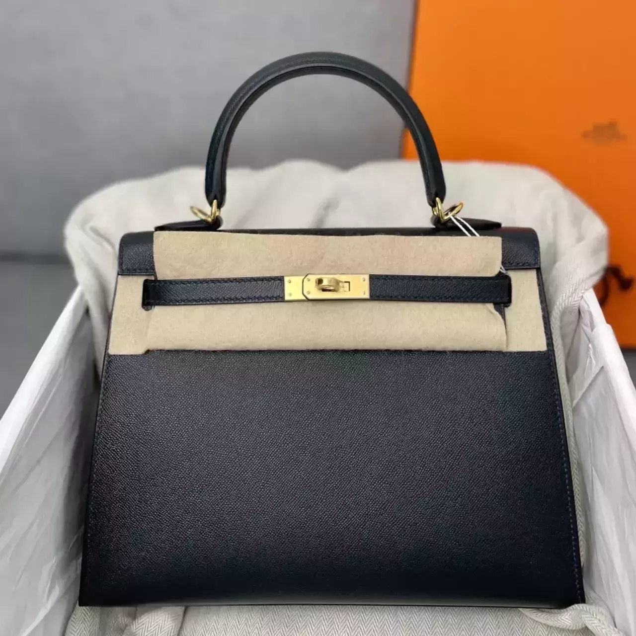 Hermes K25 Vert Rousseau Madame Ghw