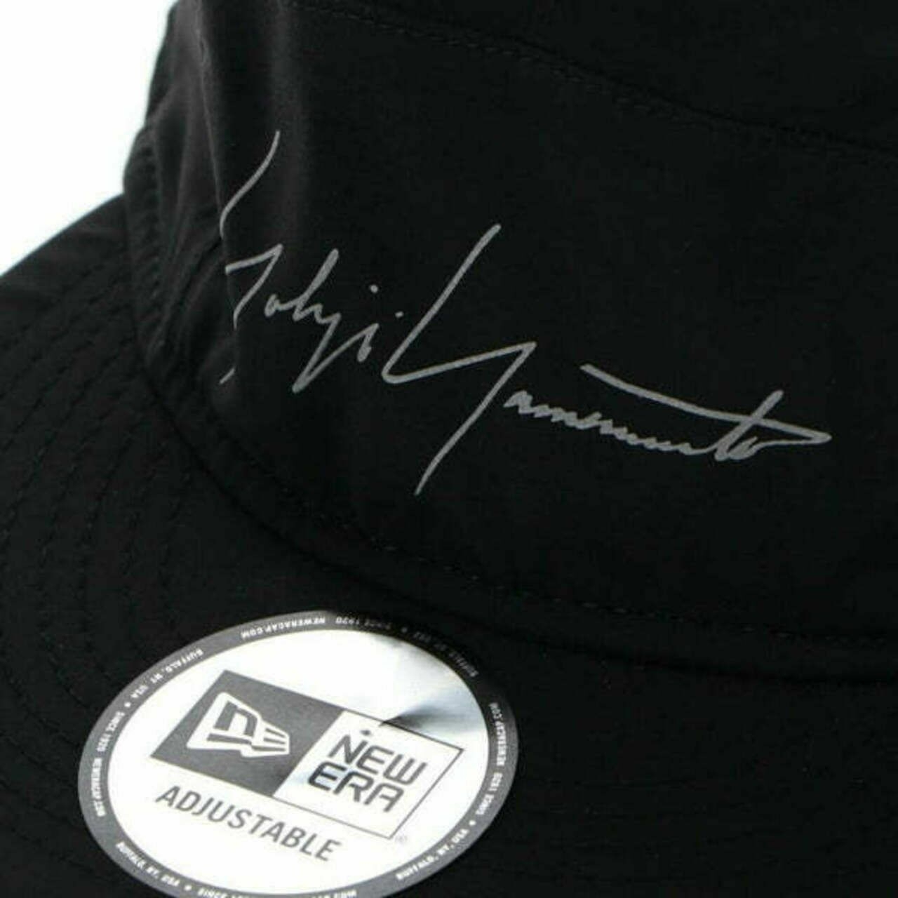 New Era × Yohji Yamamoto Black Logo Hat