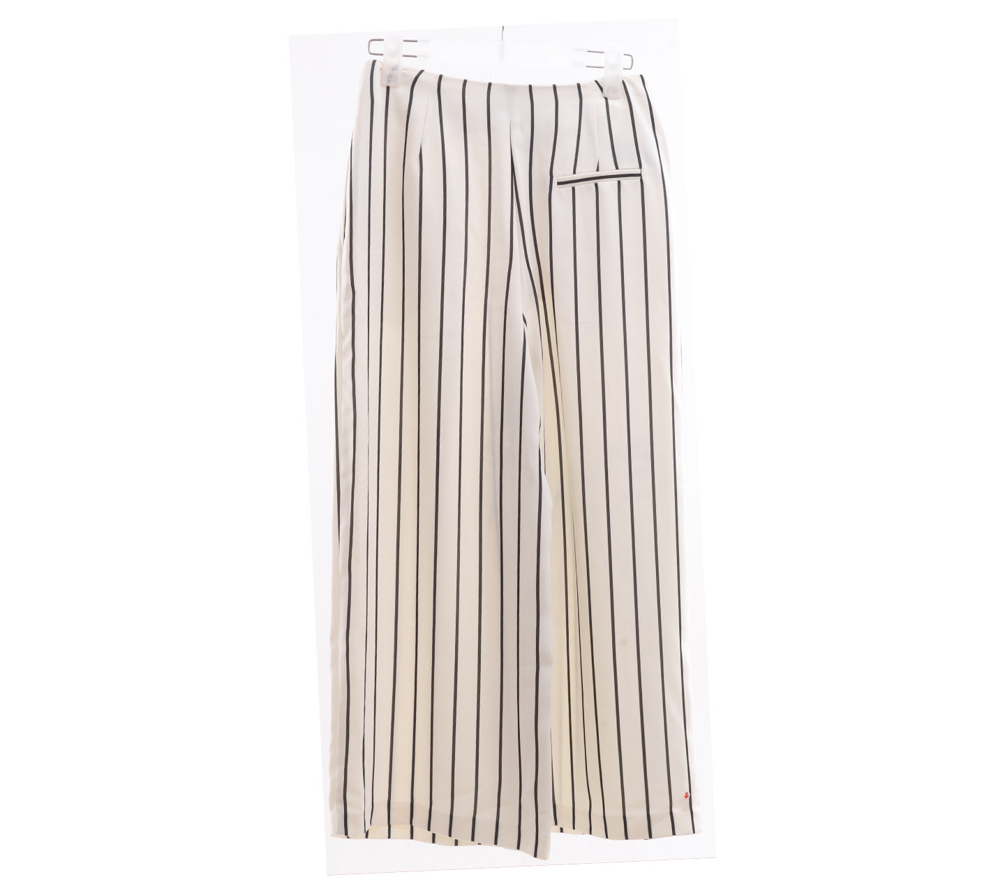 Topshop Off White Striped Long Pants