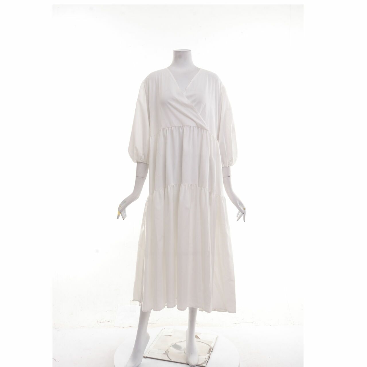 Shop At Velvet White Long Dress