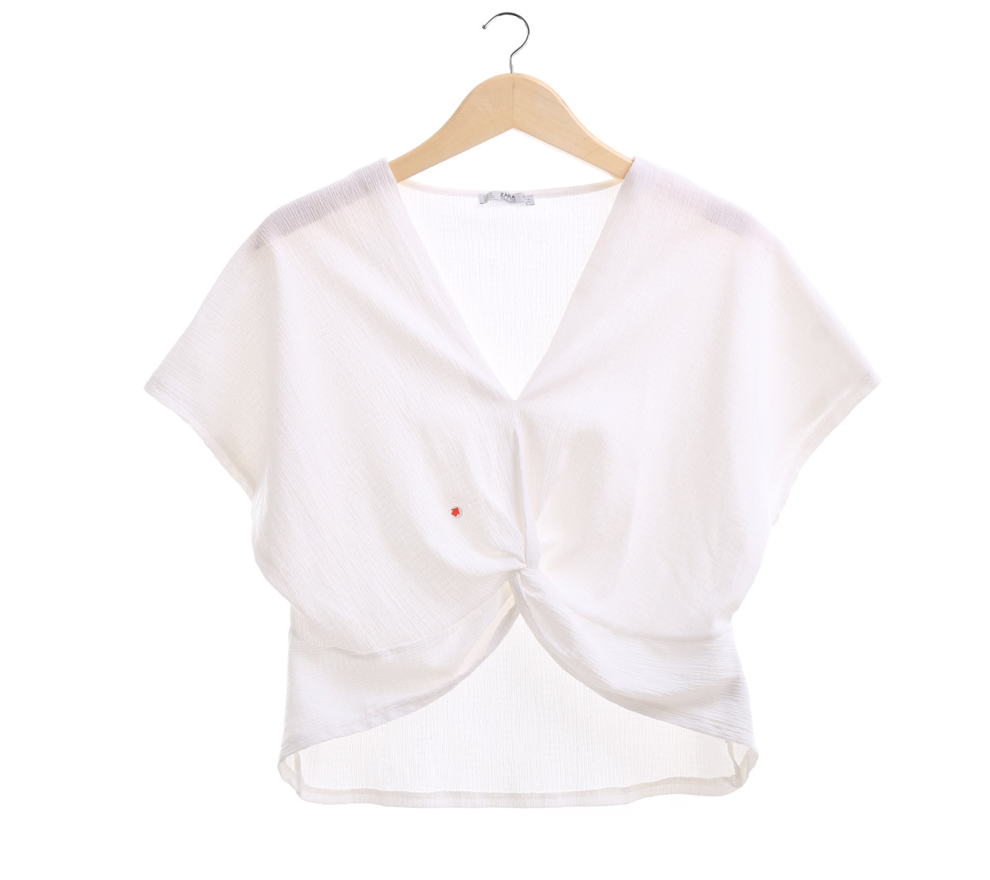 Zara White Blouse