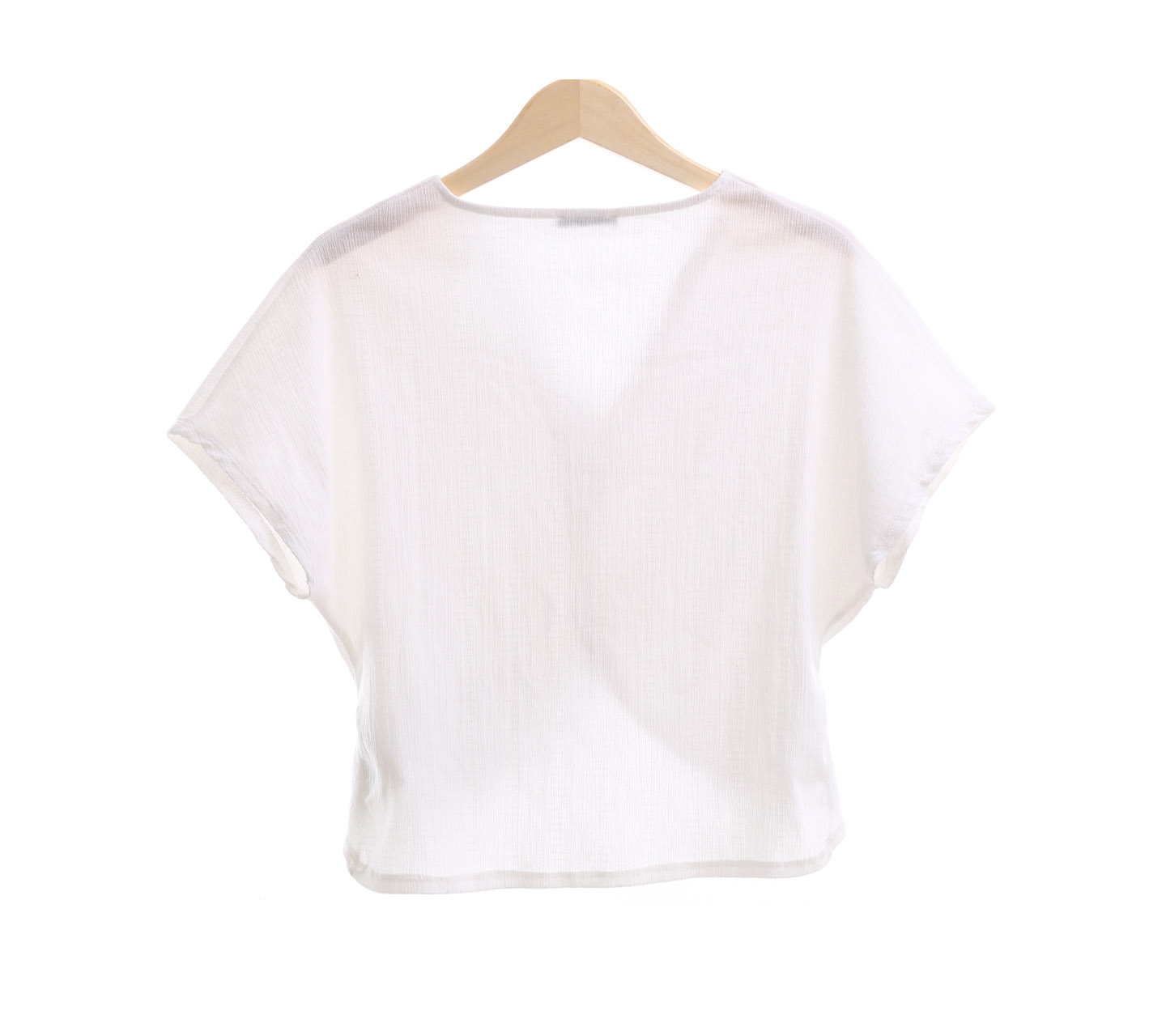 Zara White Blouse