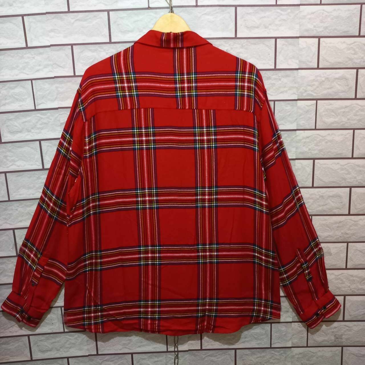 H&M Red Plaid Shirt