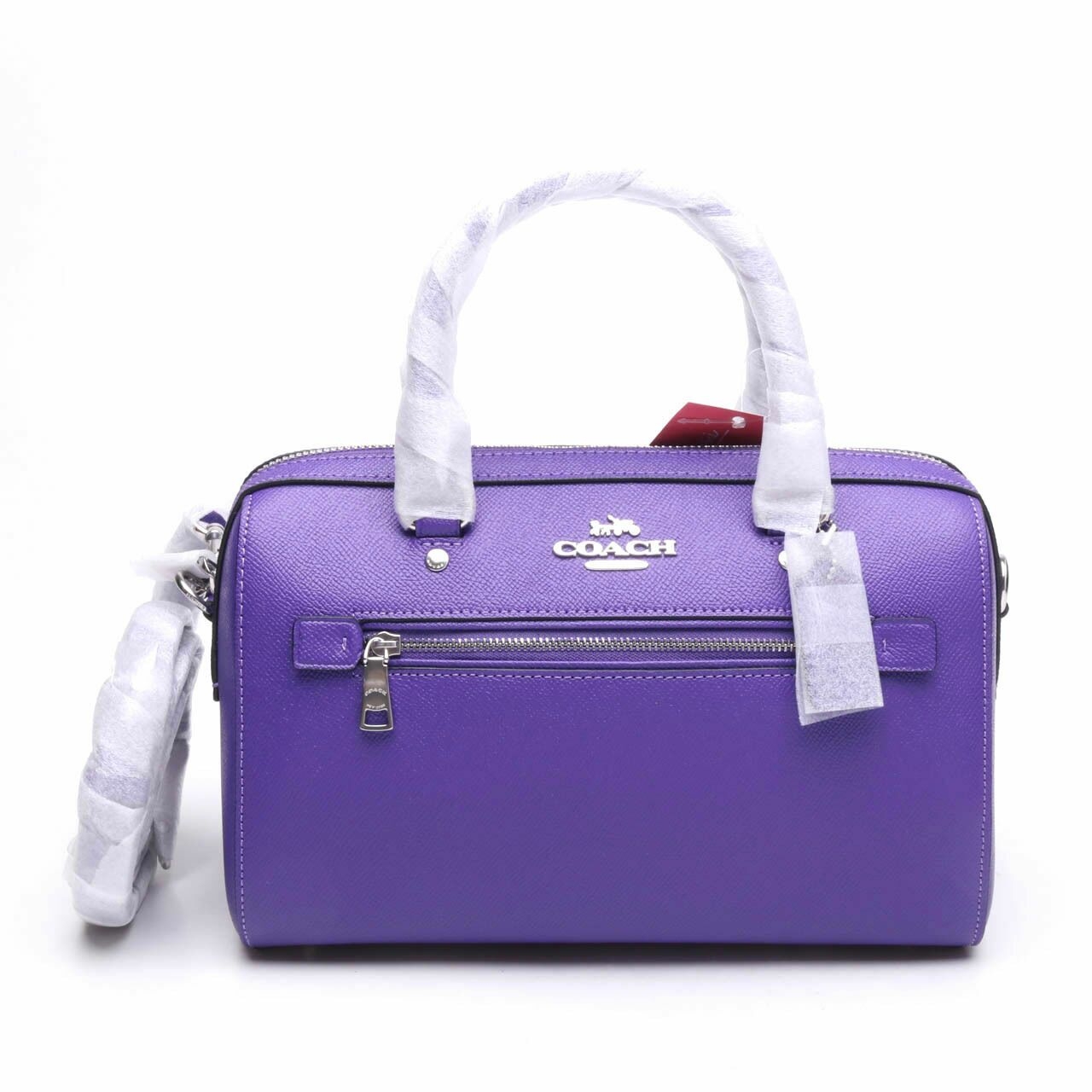 Coach 79946 LTH RWN Sport Purple Satchel